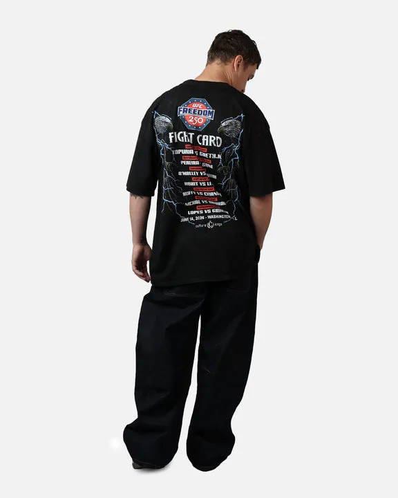 UFC By Culture Kings UFC 250 Freedom T-Shirt Black Acidwash sold by Culture Kings product image thumbnail 4