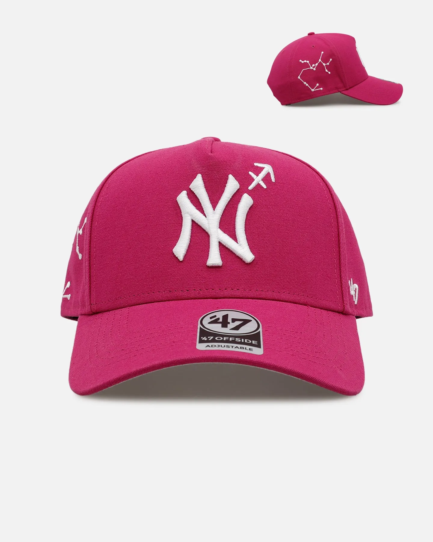 47 Brand New York Yankees 'Yankees Zodiac' Sagittarius 47 Offside Snapback Orchid sold by Culture Kings