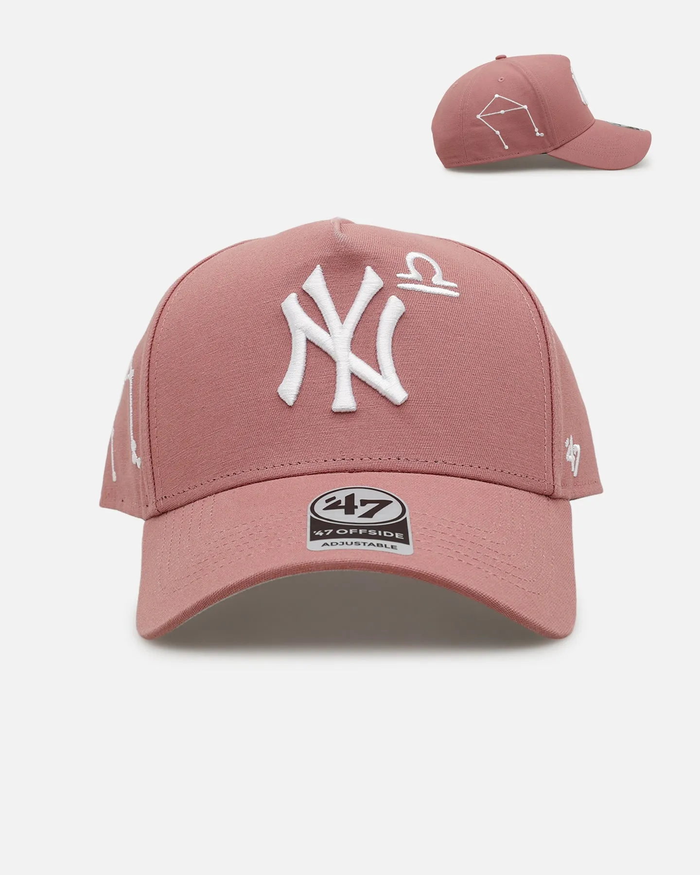 47 Brand New York Yankees 'Yankees Zodiac' Libra 47 Offside Snapback Mauve sold by Culture Kings