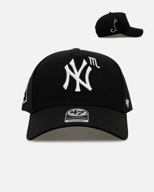 47 Brand New York Yankees 'Yankees Zodiac' Scorpio 47 Offside Snapback Black made by 47