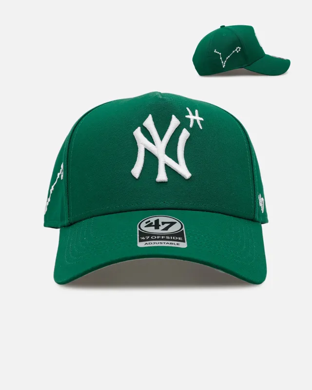 47 Brand New York Yankees 'Yankees Zodiac' Pisces 47 Offside Snapback Kelly Green made by 47