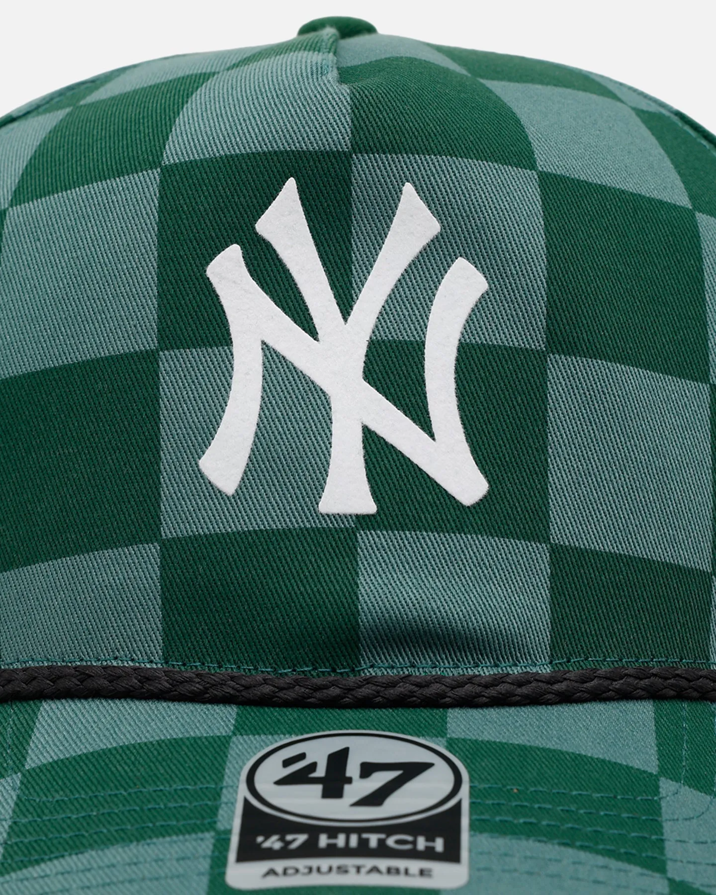 47 Brand New York Yankees 'Checkerboard' 47 Hitch Snapback Green sold by Culture Kings product image thumbnail 5