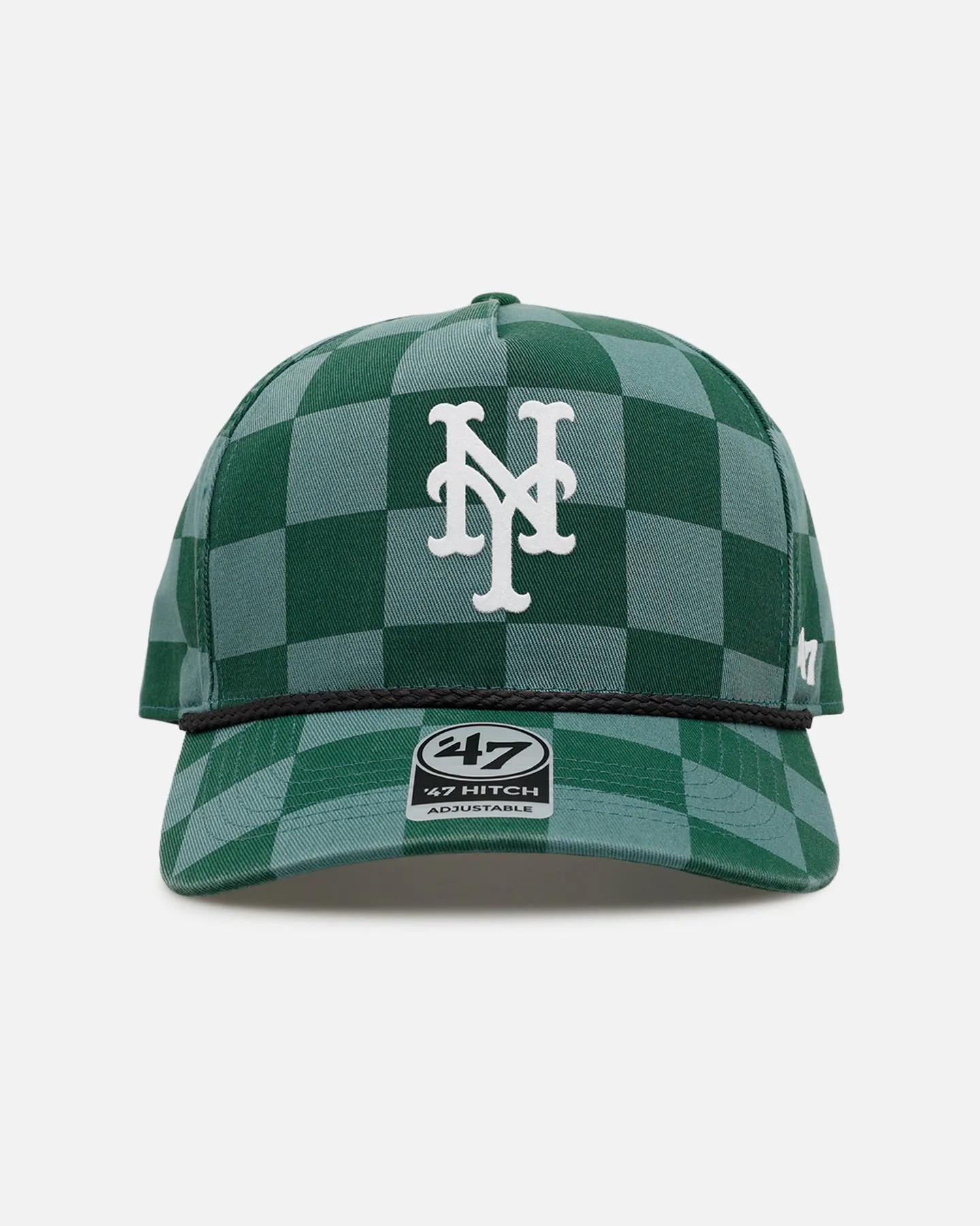 47 Brand New York Mets 'Checkerboard' 47 Hitch Snapback Green sold by Culture Kings
