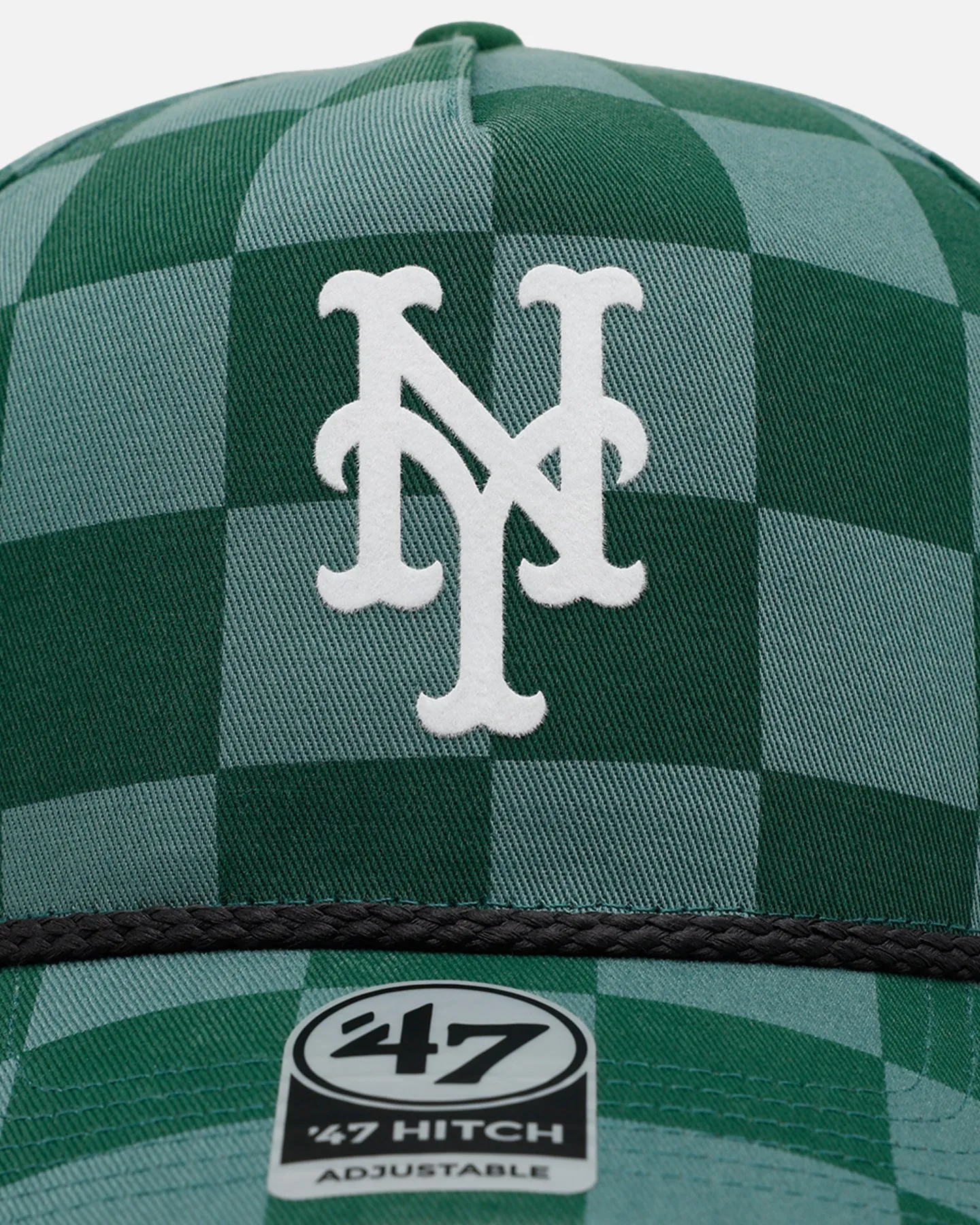 47 Brand New York Mets 'Checkerboard' 47 Hitch Snapback Green sold by Culture Kings product image thumbnail 5