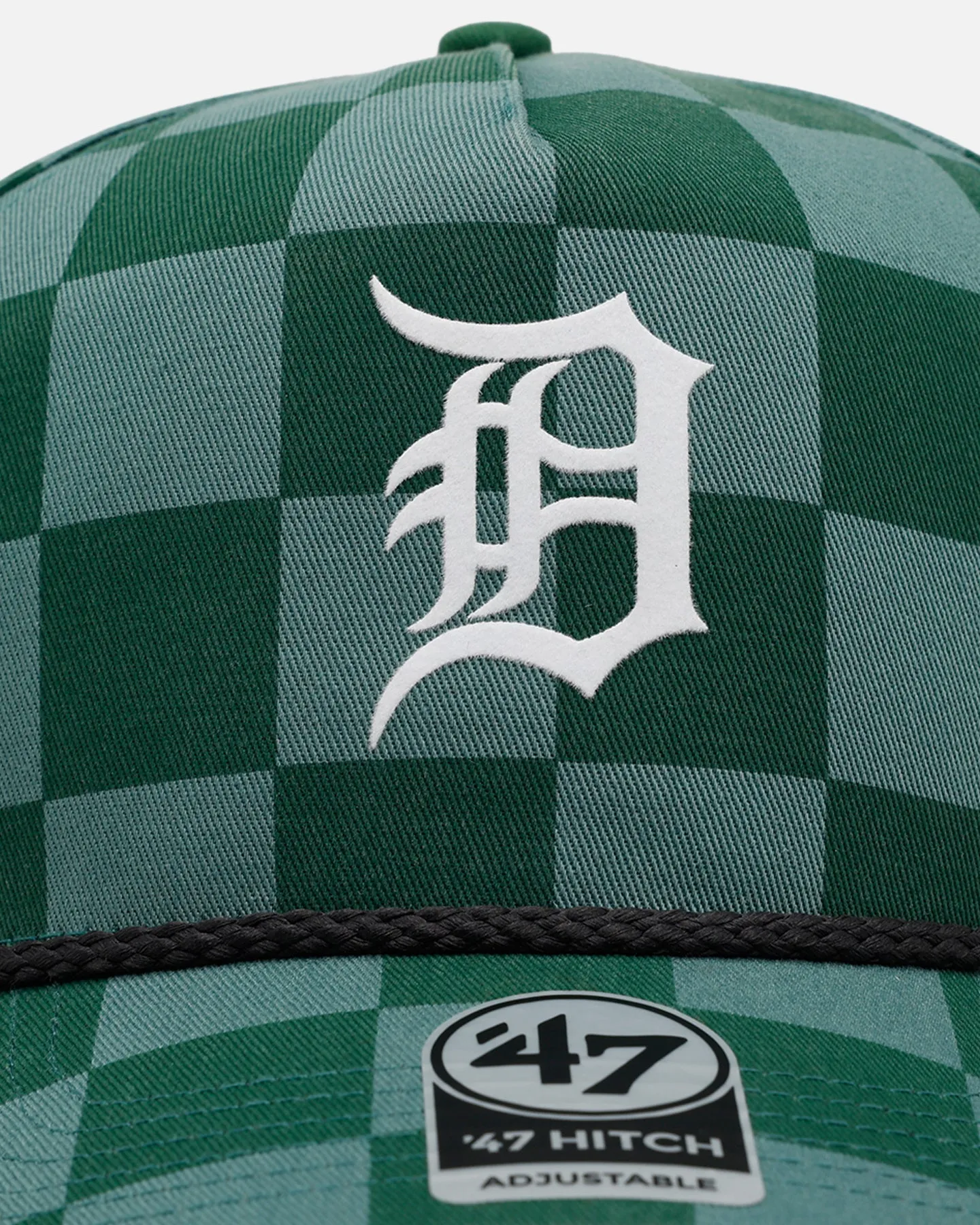 47 Brand Detroit Tigers 'Checkerboard' 47 Hitch Snapback Green sold by Culture Kings product image thumbnail 5