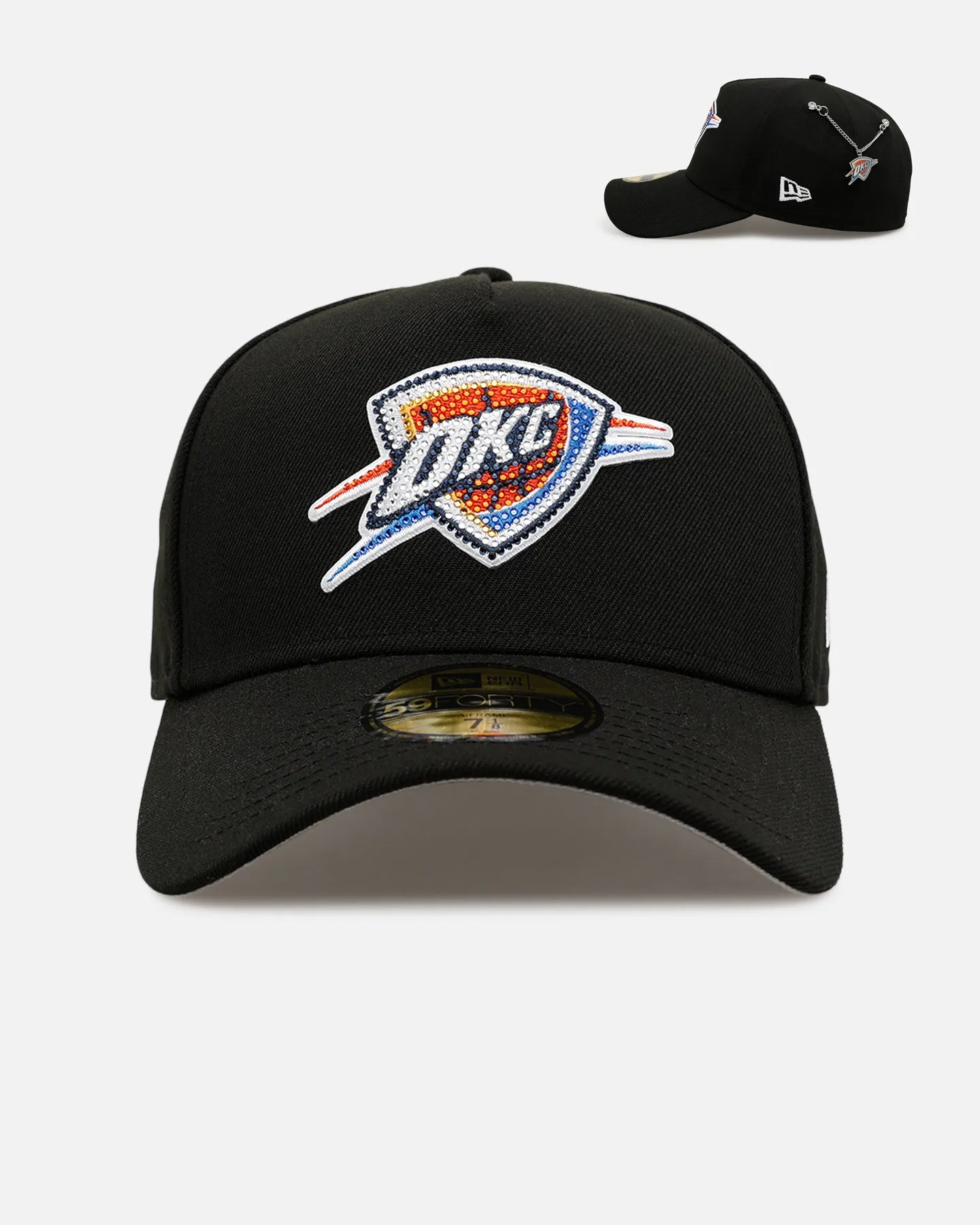New Era Oklahoma City Thunder 'NBA Draft 2026' 59FORTY A-Frame Fitted Black sold by Culture Kings