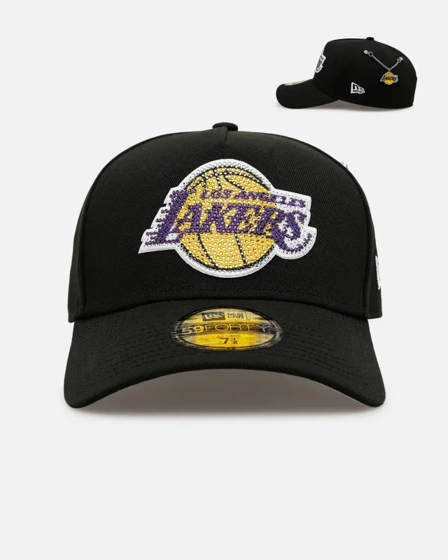 New Era Los Angeles Lakers 'NBA Draft 2026' 59FORTY A-Frame Fitted Black made by New Era