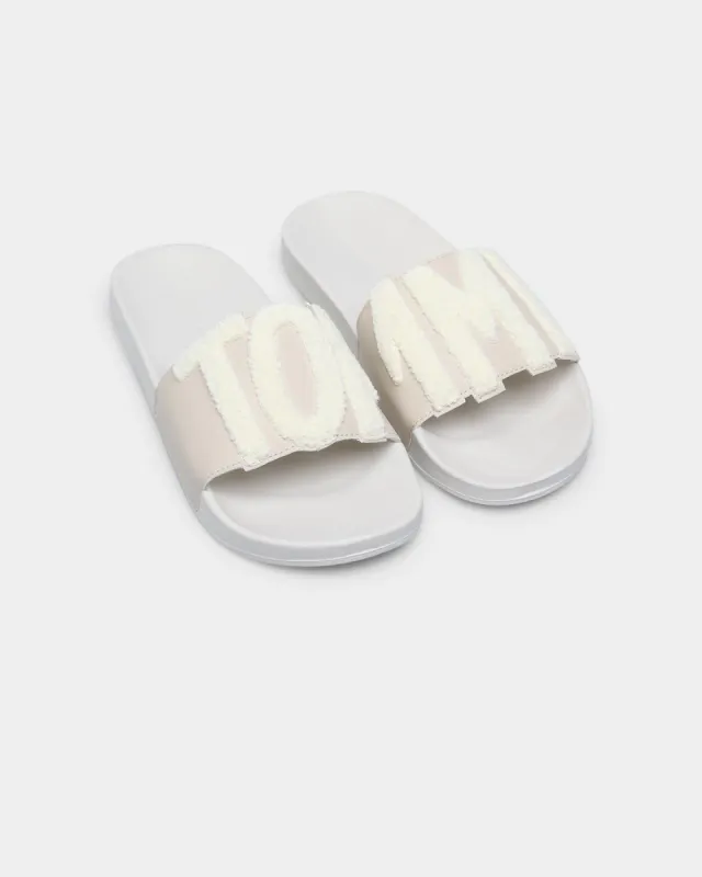 Tommy Jeans Women's Tommy Lettering Slides Classic Beige sold by Culture Kings