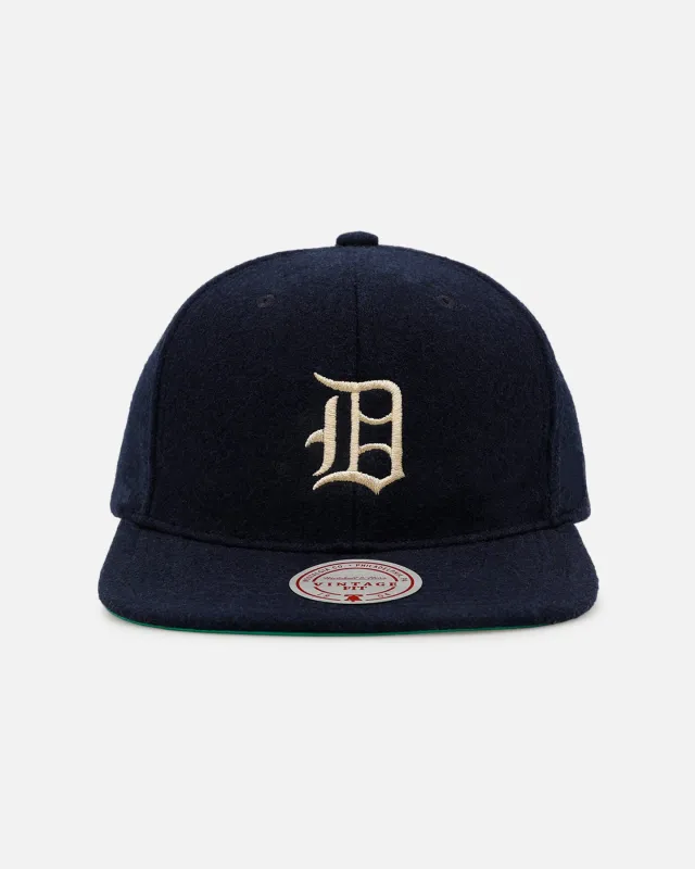 Mitchell & Ness Detroit Tigers 'Vintage Baseball' Vintage Fit Strapback Blue made by Mitchell & Ness