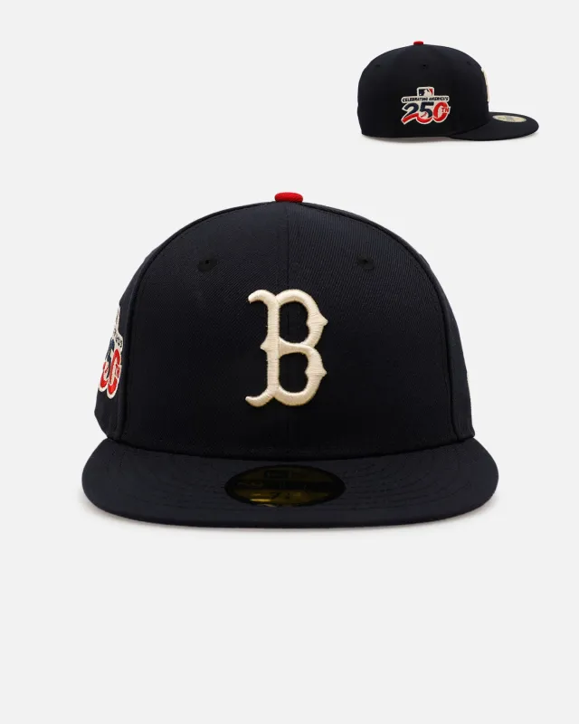 New Era Boston Red Sox '250th Anniversary Side Patch' 59FIFTY Fitted Navy made by New Era
