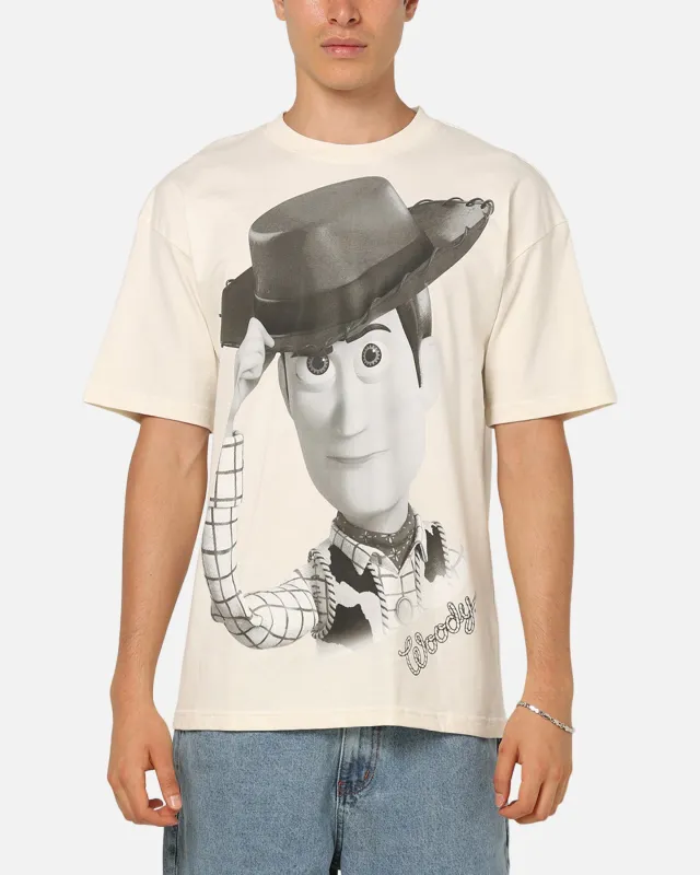 73Studio Disney Pixar Toy Story Woody And Bullseye T-Shirt Off White made by Culture Kings