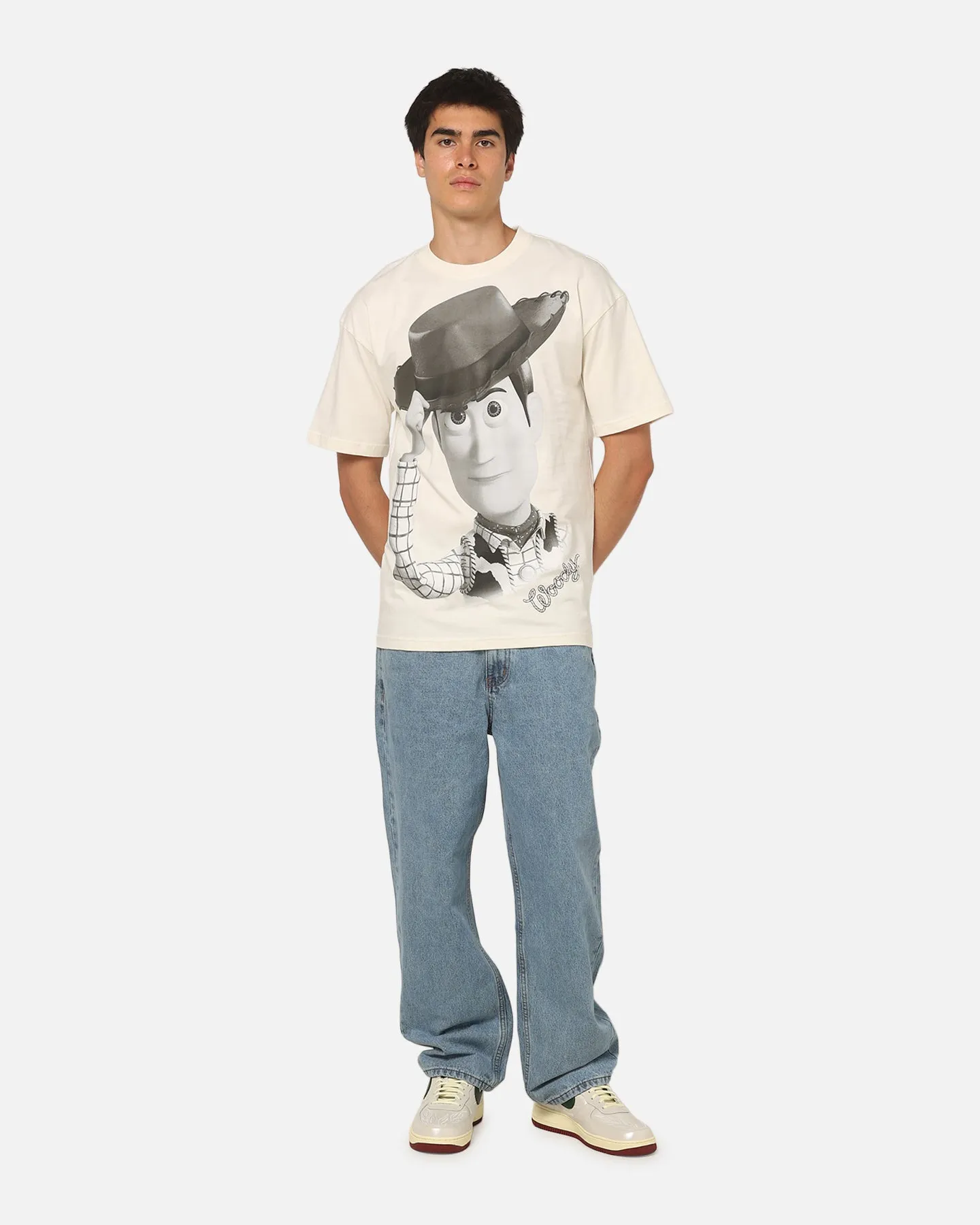 73Studio Disney Pixar Toy Story Woody And Bullseye T-Shirt Off White sold by Culture Kings product image thumbnail 3