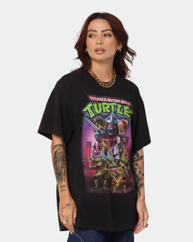 American Thrift American Thrift x Teenage Mutant Ninja Turtles Poster Vintage T-Shirt Vintage Black sold by Culture Kings