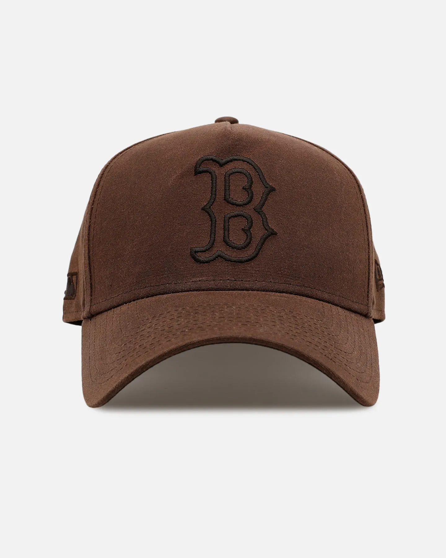 New Era Boston Red Sox 'Waxed Canvas QS' 59FORTY A-Frame Fitted Brown sold by Culture Kings