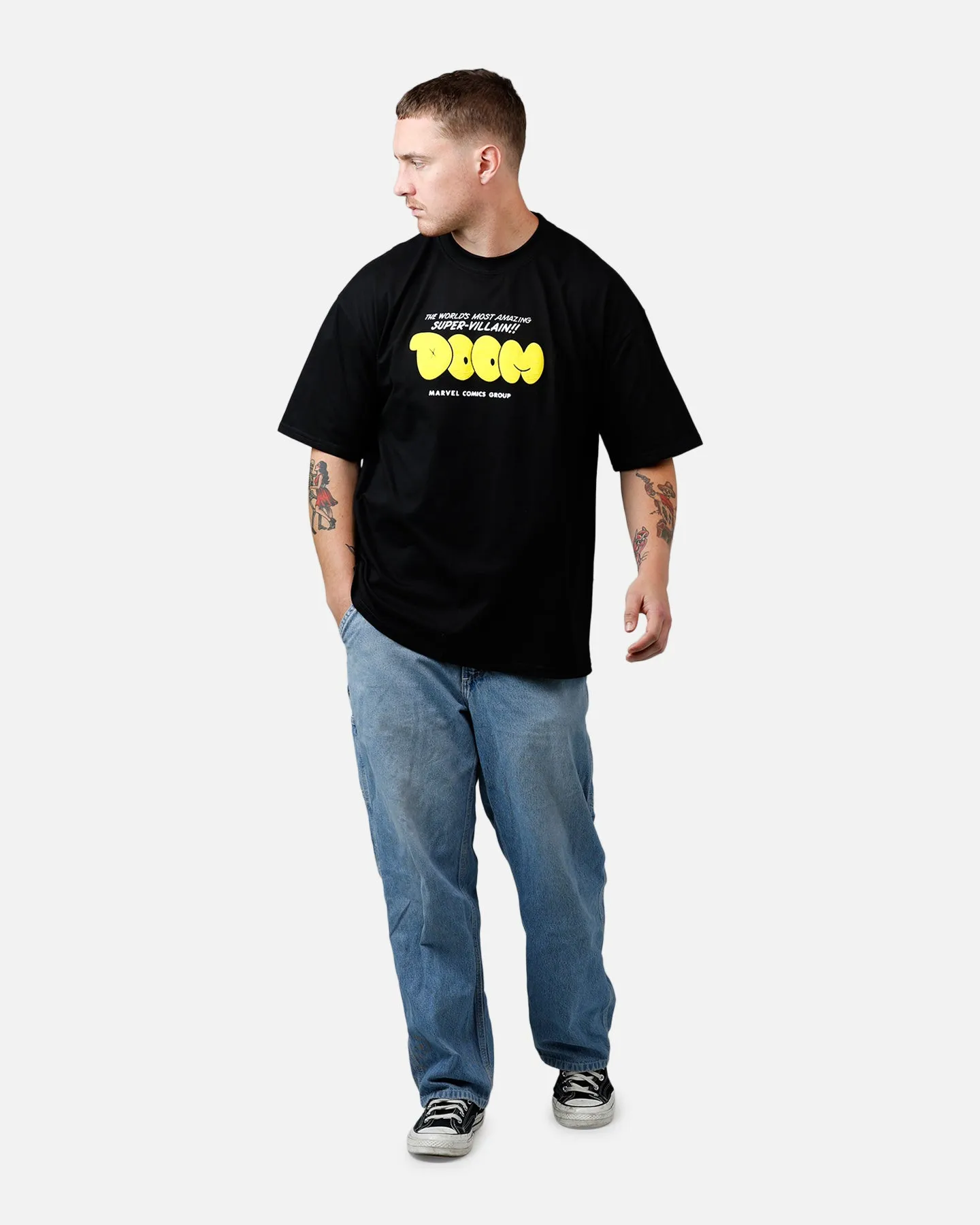 73Studio Marvel Doctor Doom T-Shirt Black sold by Culture Kings product image thumbnail 3
