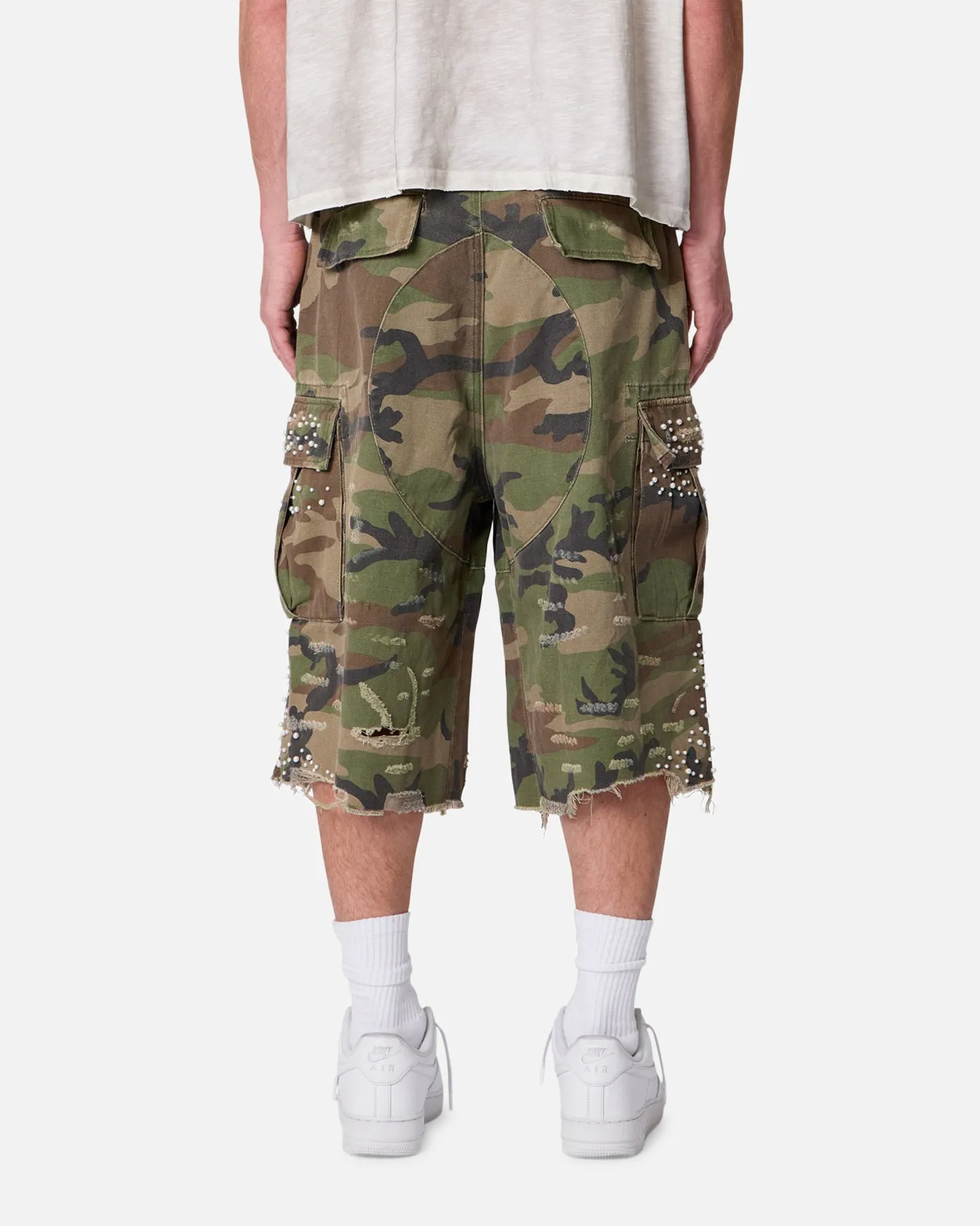 MNML Pearled Cargo Shorts Camo sold by Culture Kings product image thumbnail 5
