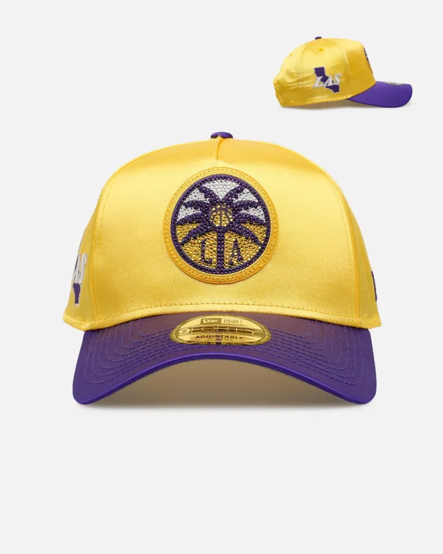 New Era Los Angeles Sparks 'Draft' 9FORTY A-Frame Snapback Official Team Color made by New Era
