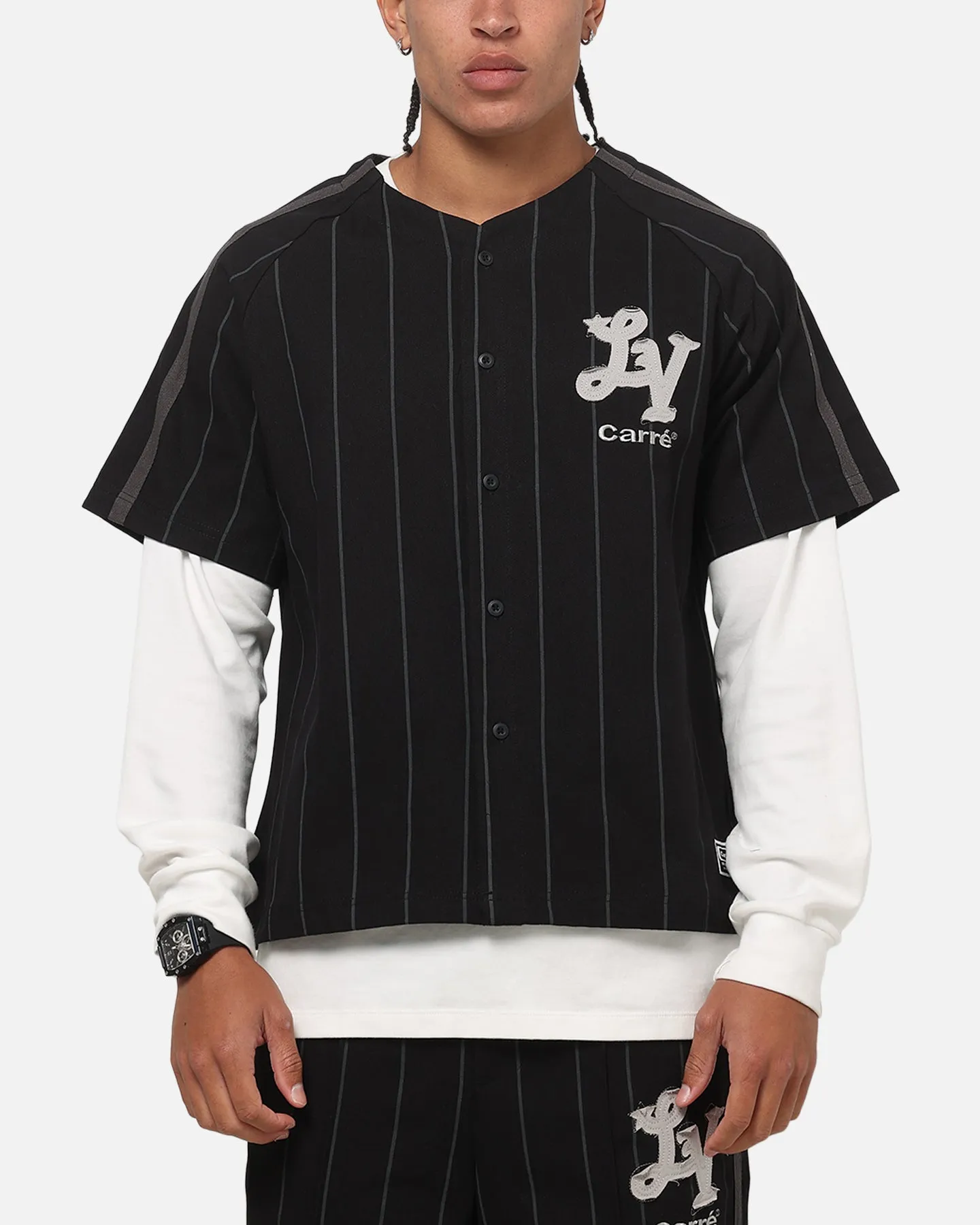 Carre Las Vegas City Series Jersey Black Pinstripe sold by Culture Kings
