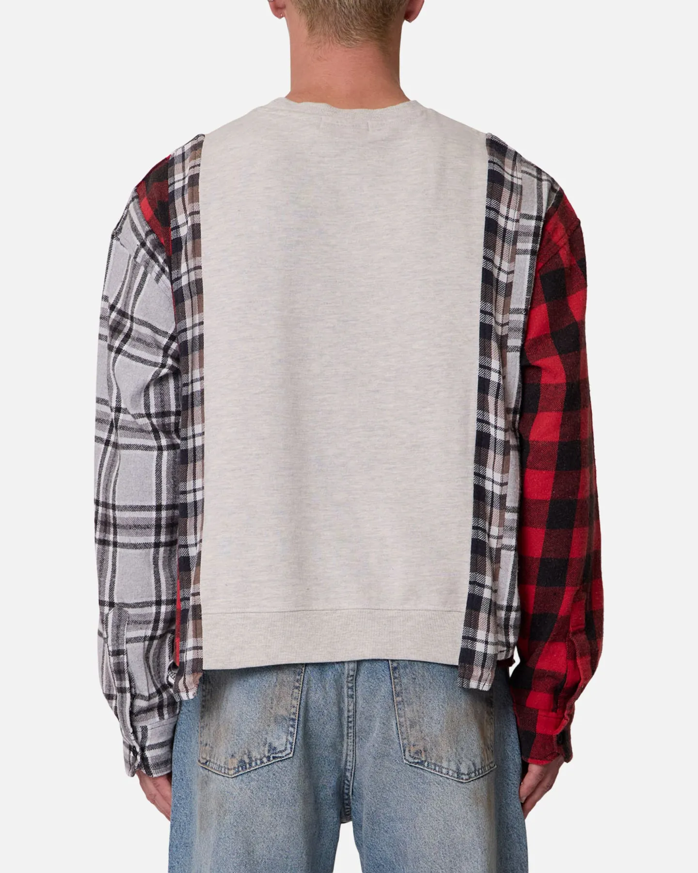 MNML Panelled Flannel Shirt Multi sold by Culture Kings product image thumbnail 2