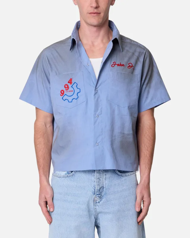 MNML Vintage Work Shirt Light Blue made by MNML