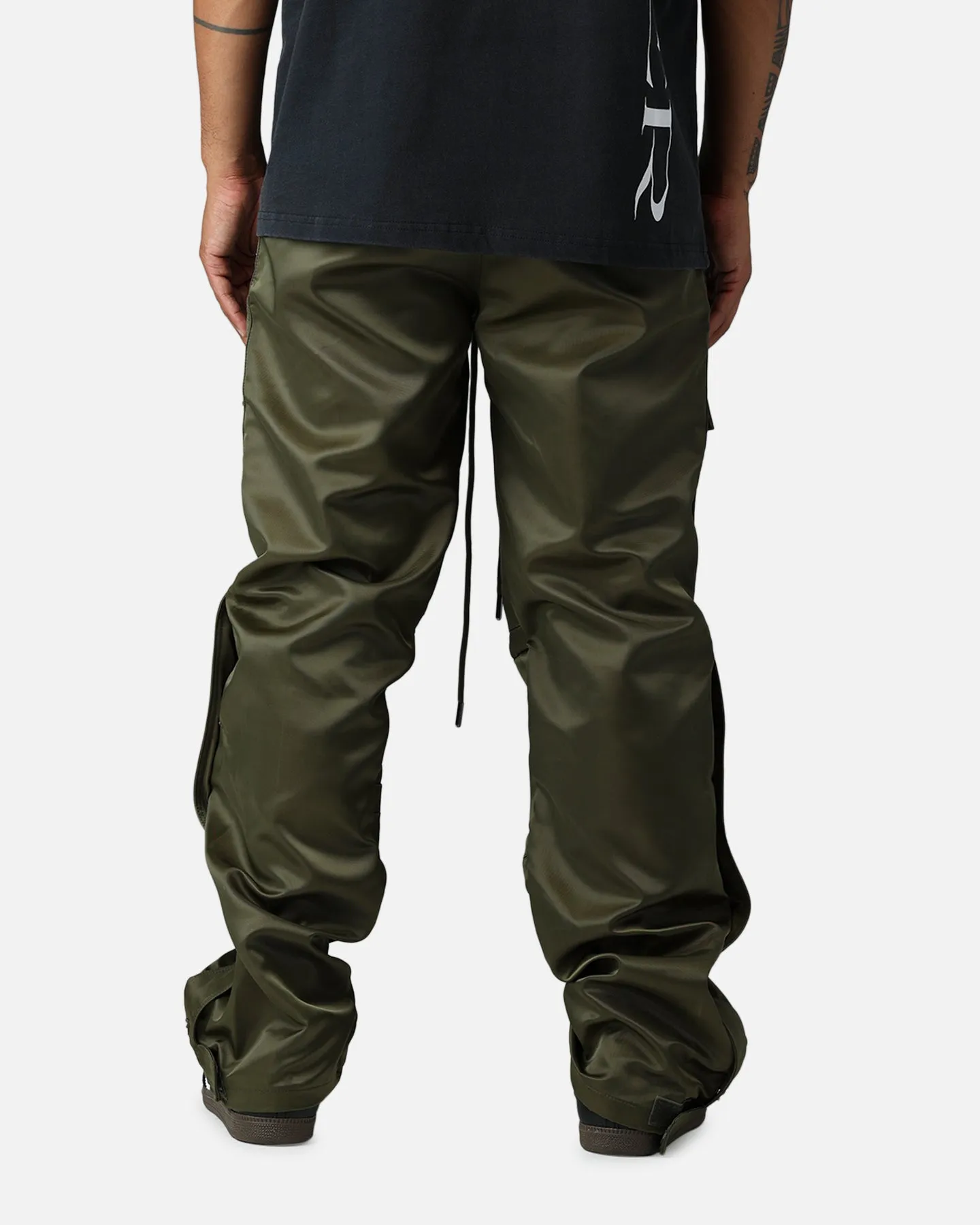 MNML Snap Front Cargo Pants Olive sold by Culture Kings product image thumbnail 5