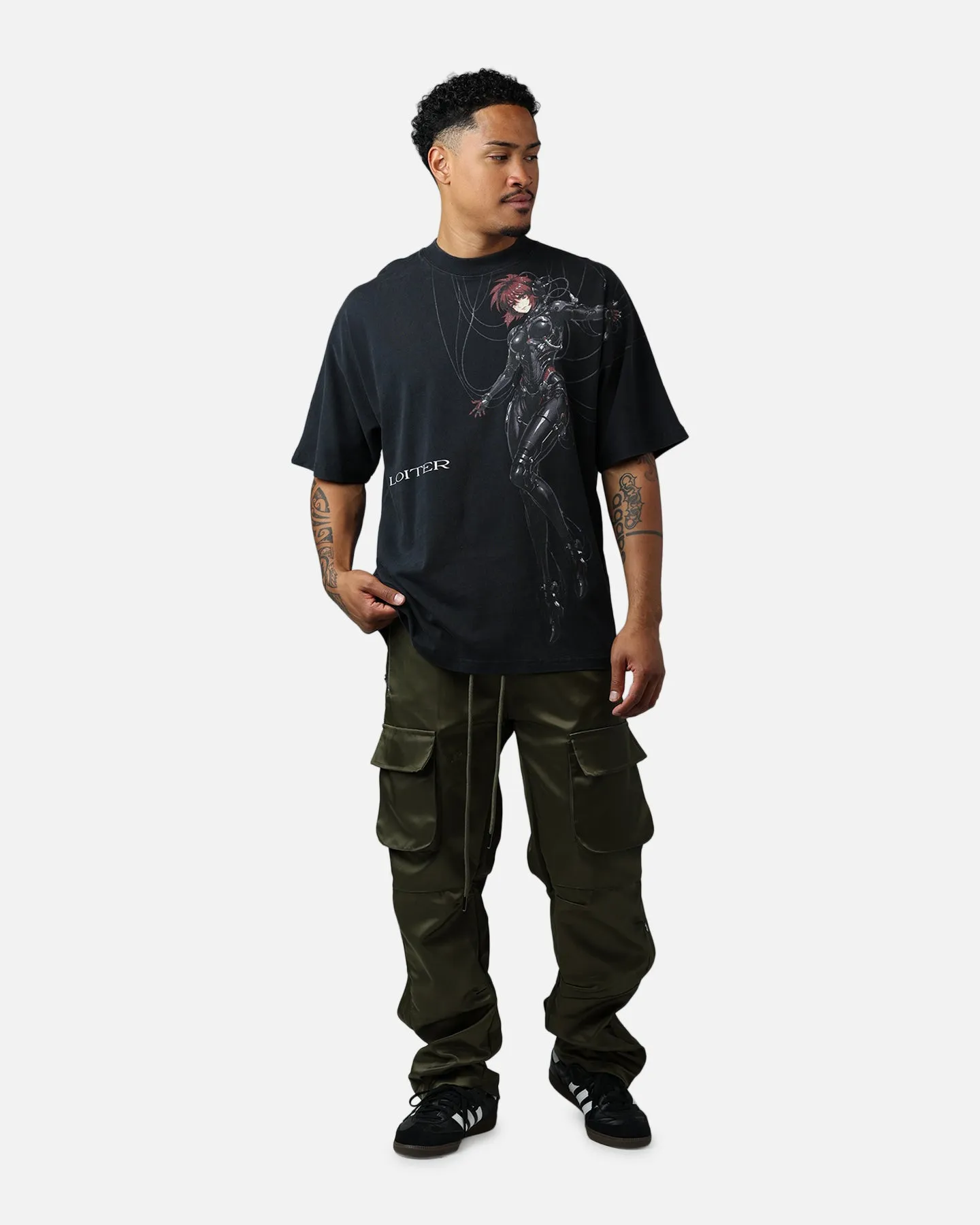 MNML Snap Front Cargo Pants Olive sold by Culture Kings product image thumbnail 2