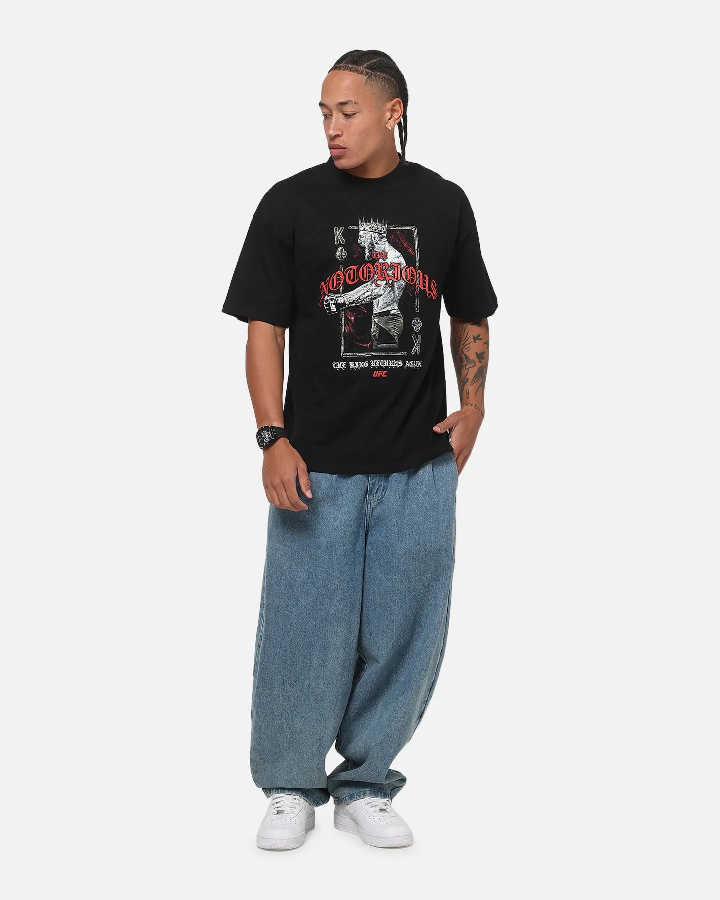 UFC By Culture Kings UFC IFW 2026 The King T-Shirt Black sold by Culture Kings product image thumbnail 3