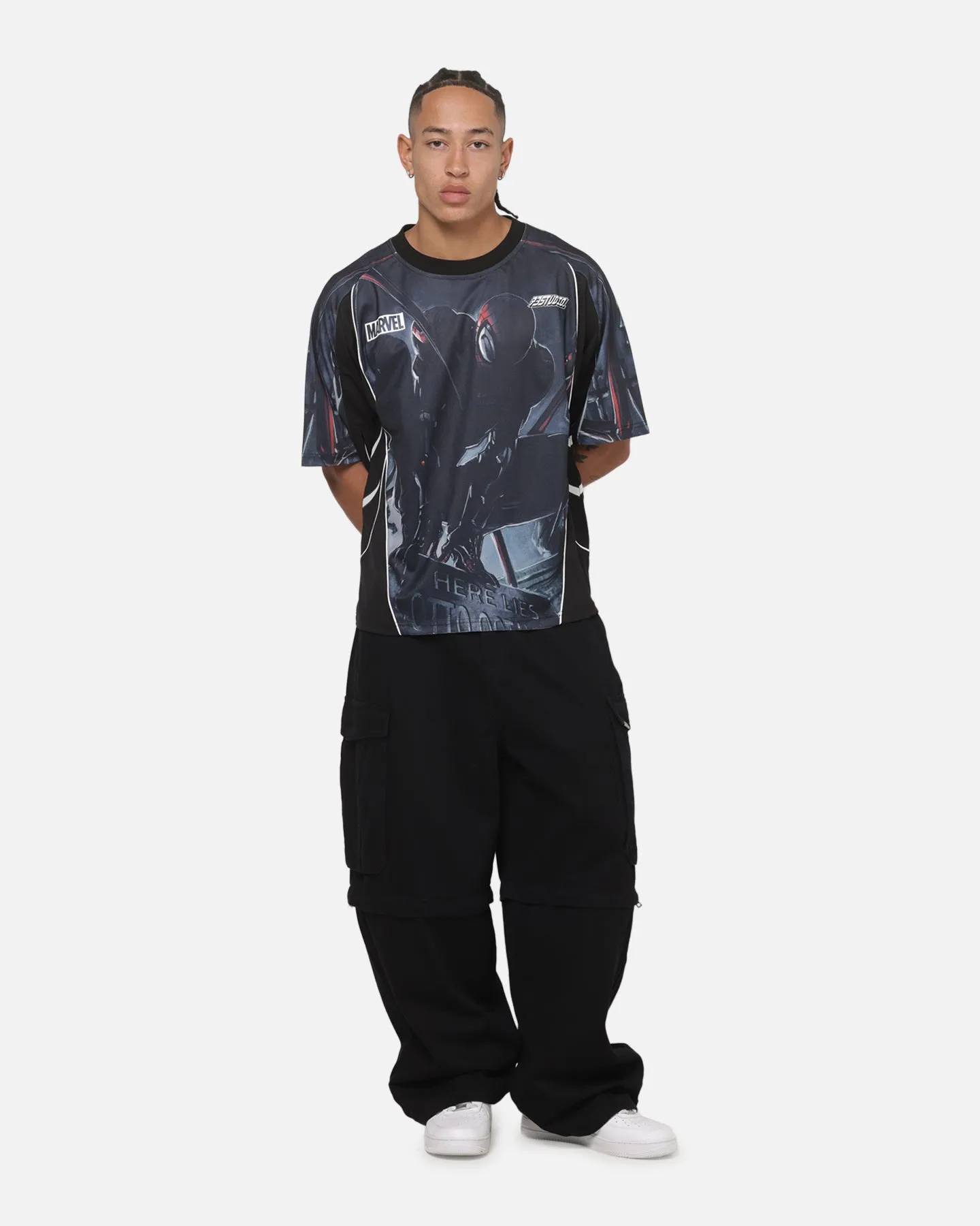 73Studio Marvel Spider-Man Superior Jersey Black sold by Culture Kings product image thumbnail 3