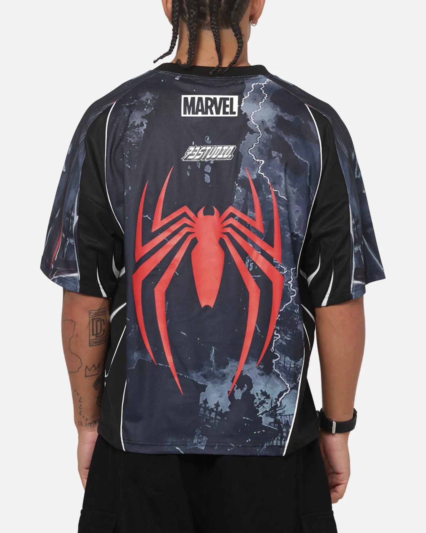 73Studio Marvel Spider-Man Superior Jersey Black sold by Culture Kings product image thumbnail 2