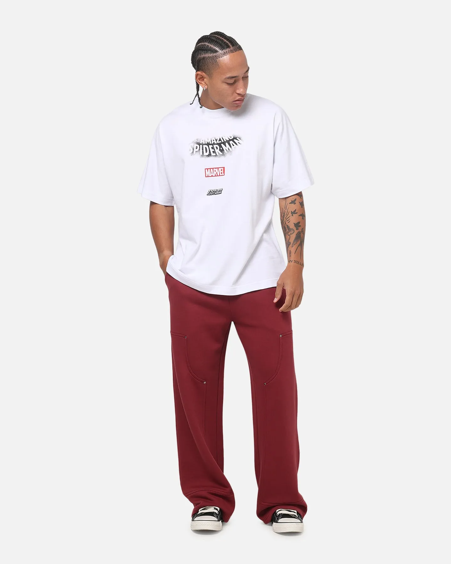 73Studio Marvel Spider-Man All Over Print T-Shirt White sold by Culture Kings product image thumbnail 4