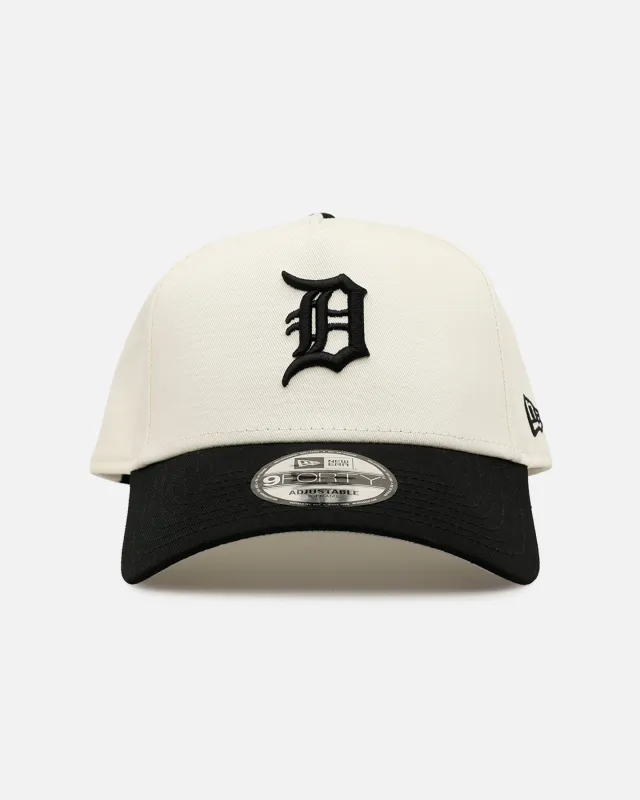 New Era Detroit Tigers 'Easy Chrome Black' 9FORTY A-Frame Snapback Chrome/Black made by New Era