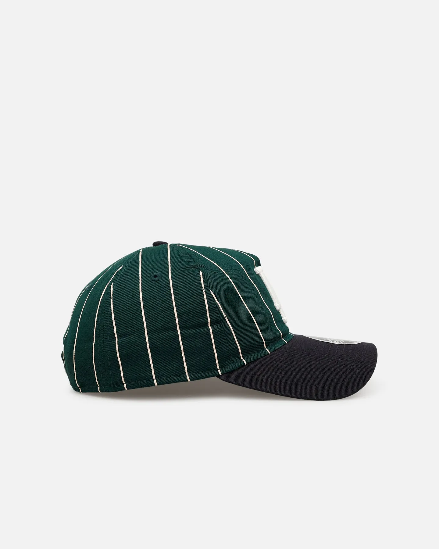 New Era Los Angeles Dodgers 'Pinstripe' 9FORTY A-Frame Snapback Dark Green sold by Culture Kings product image thumbnail 3
