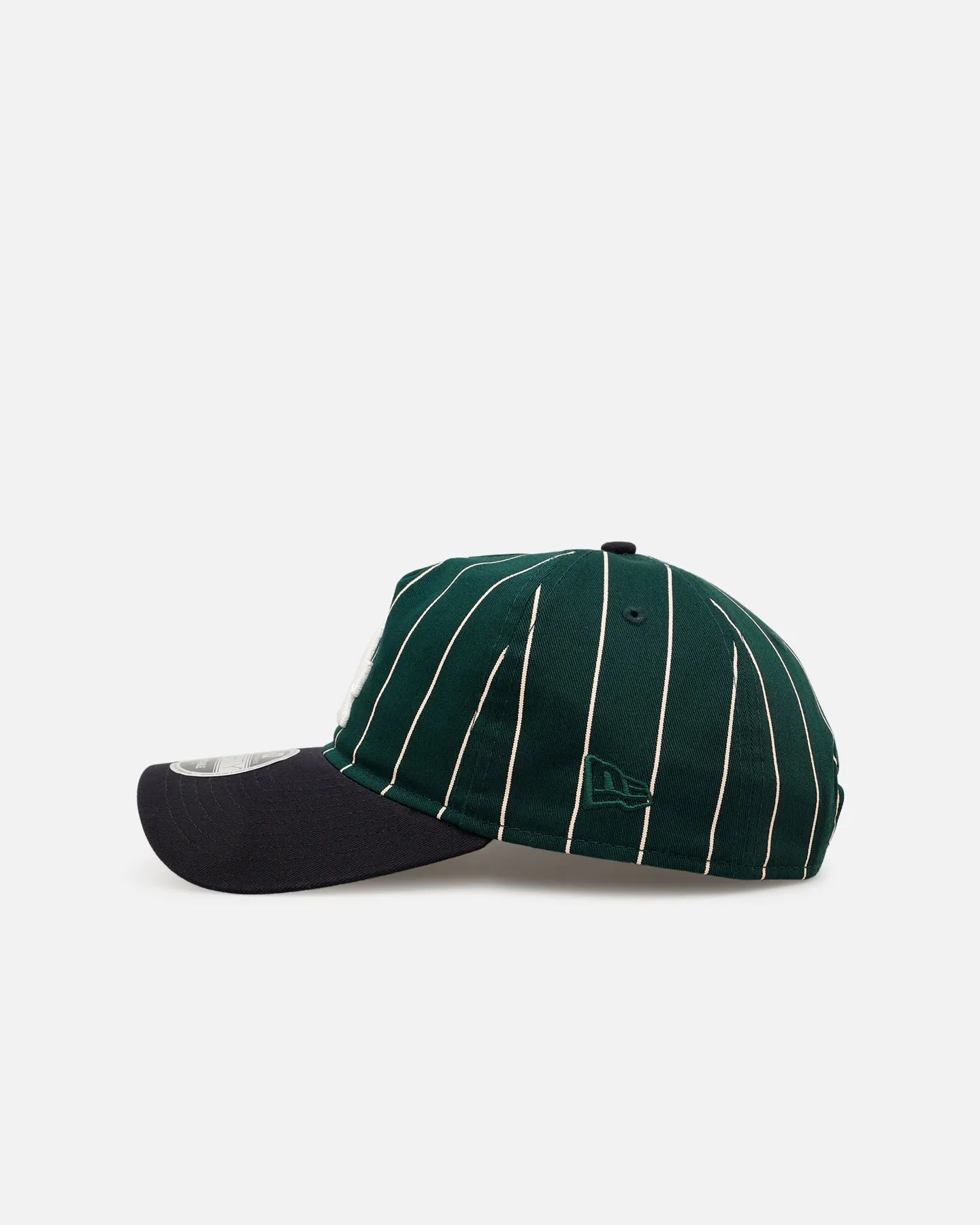 New Era Los Angeles Dodgers 'Pinstripe' 9FORTY A-Frame Snapback Dark Green sold by Culture Kings product image thumbnail 4