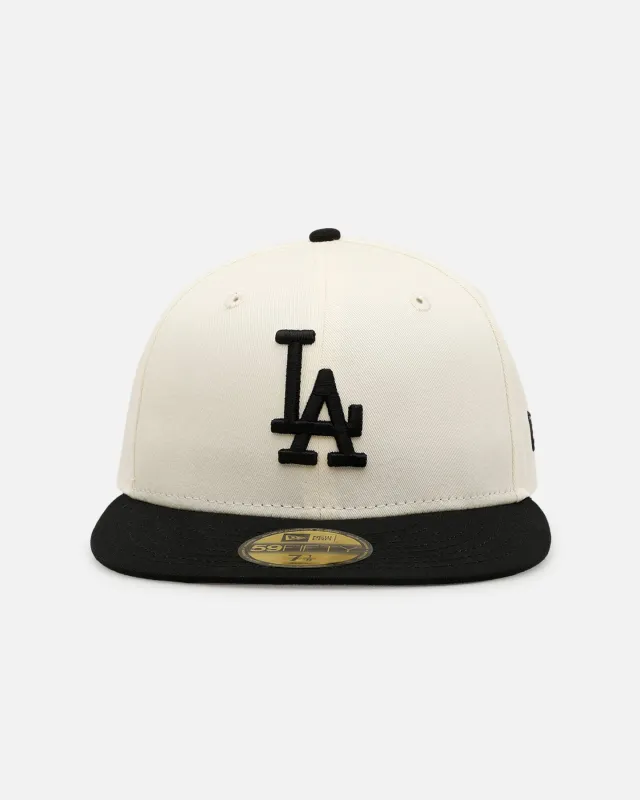 New Era Los Angeles Dodgers 'Easy Chrome Black' 59FIFTY Fitted Chrome/Black made by New Era