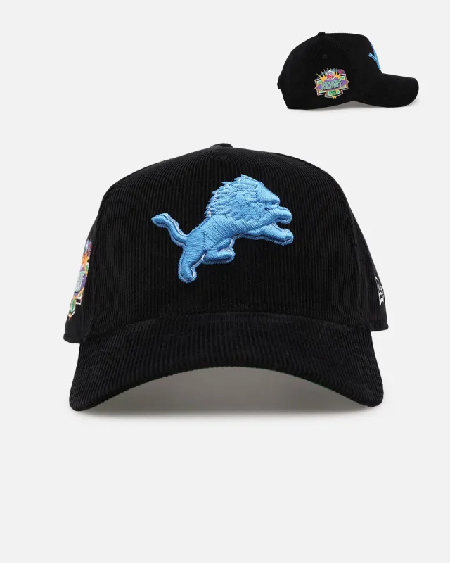 New Era Detroit Lions 'NFL Kickoff Cord' 9FORTY A-Frame Snapback Official Team Color made by New Era