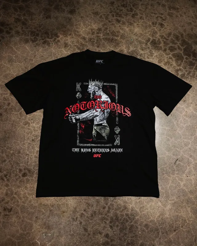 UFC By Culture Kings UFC IFW 2026 The King T-Shirt Black made by Culture Kings