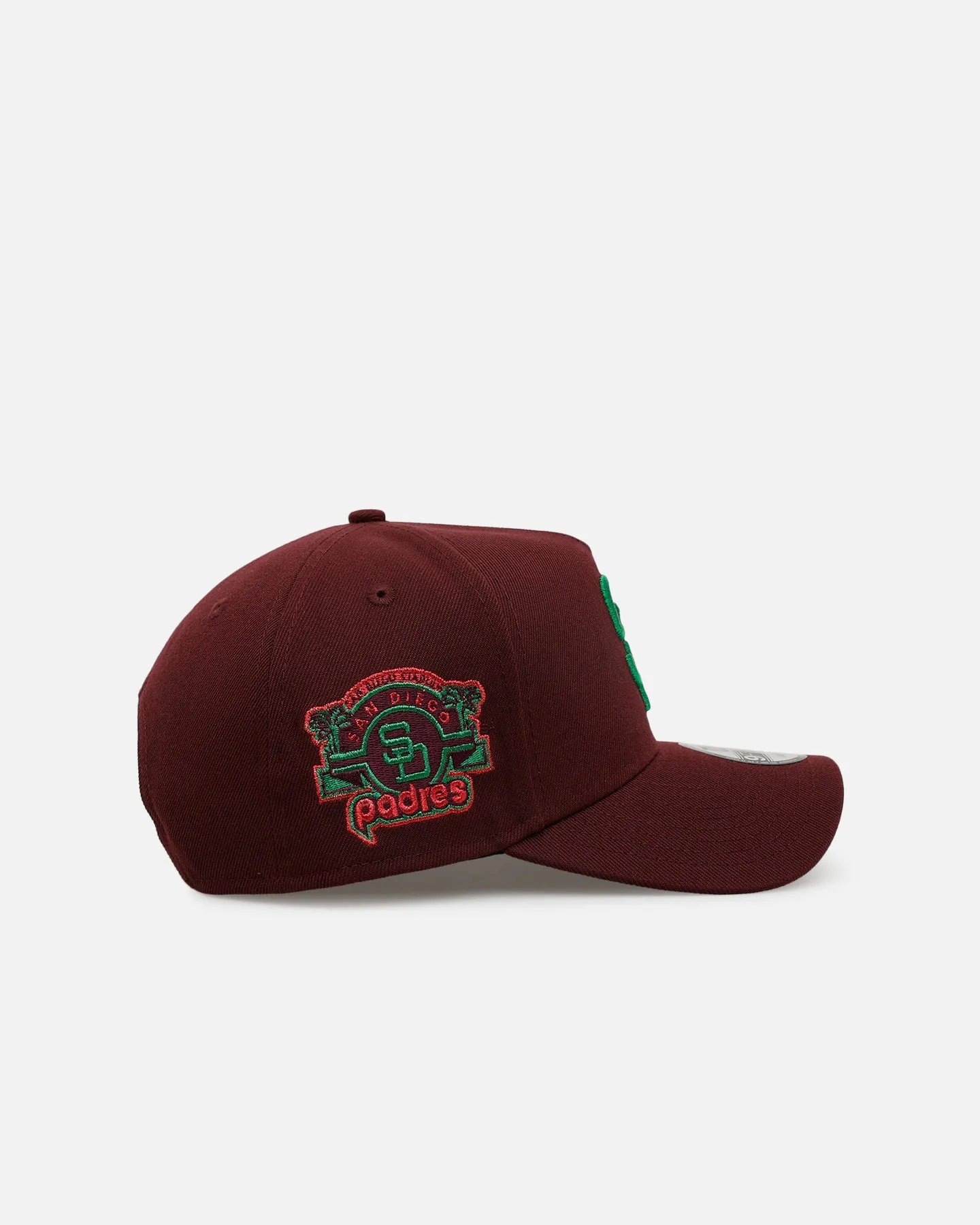 New Era San Diego Padres 'Frosted Burgundy' 9FORTY A-Frame Snapback Burgundy sold by Culture Kings product image thumbnail 3