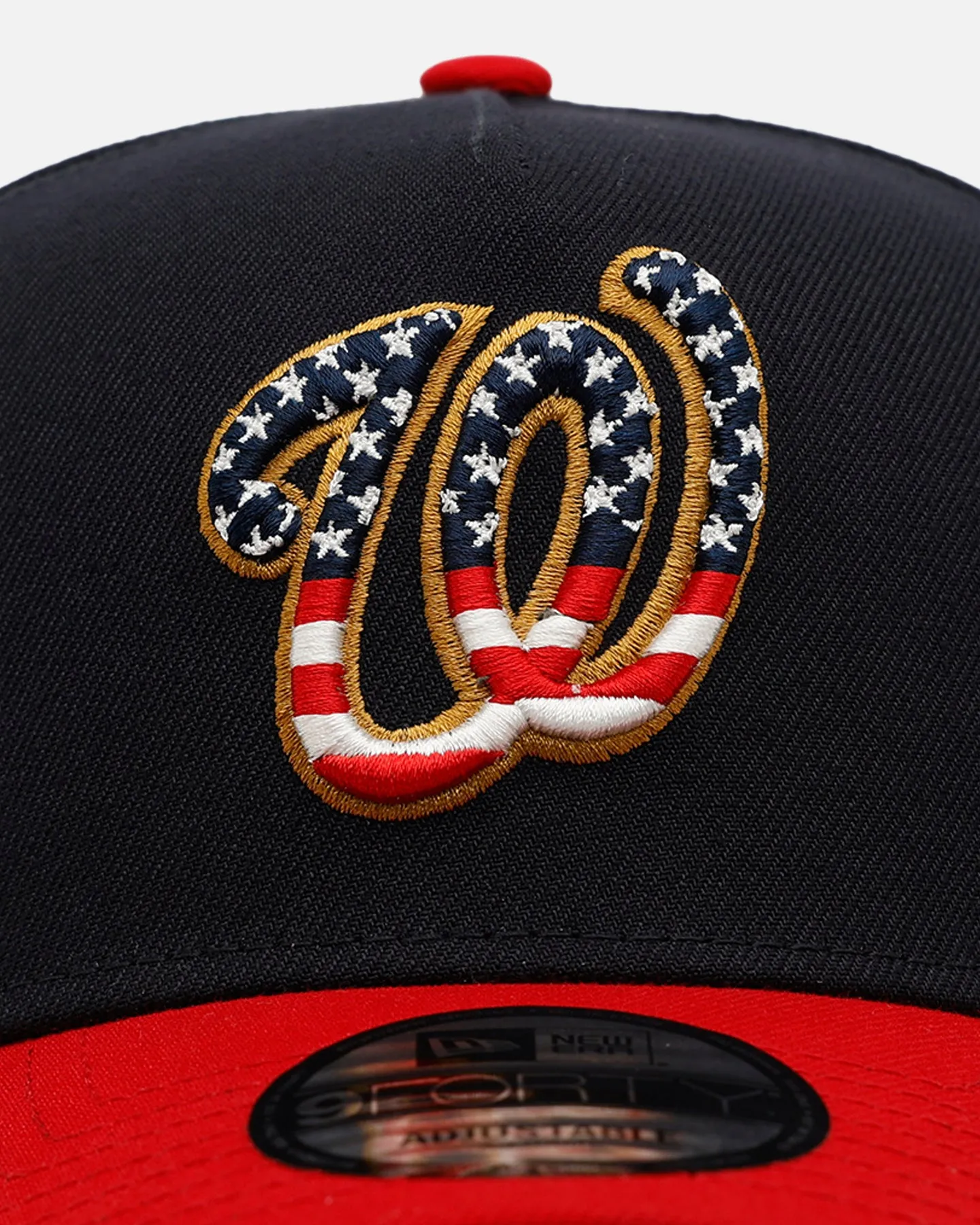 New Era Washington Nationals 'Fourth Of July' 9FORTY A-Frame Snapback Navy/Red sold by Culture Kings product image thumbnail 5