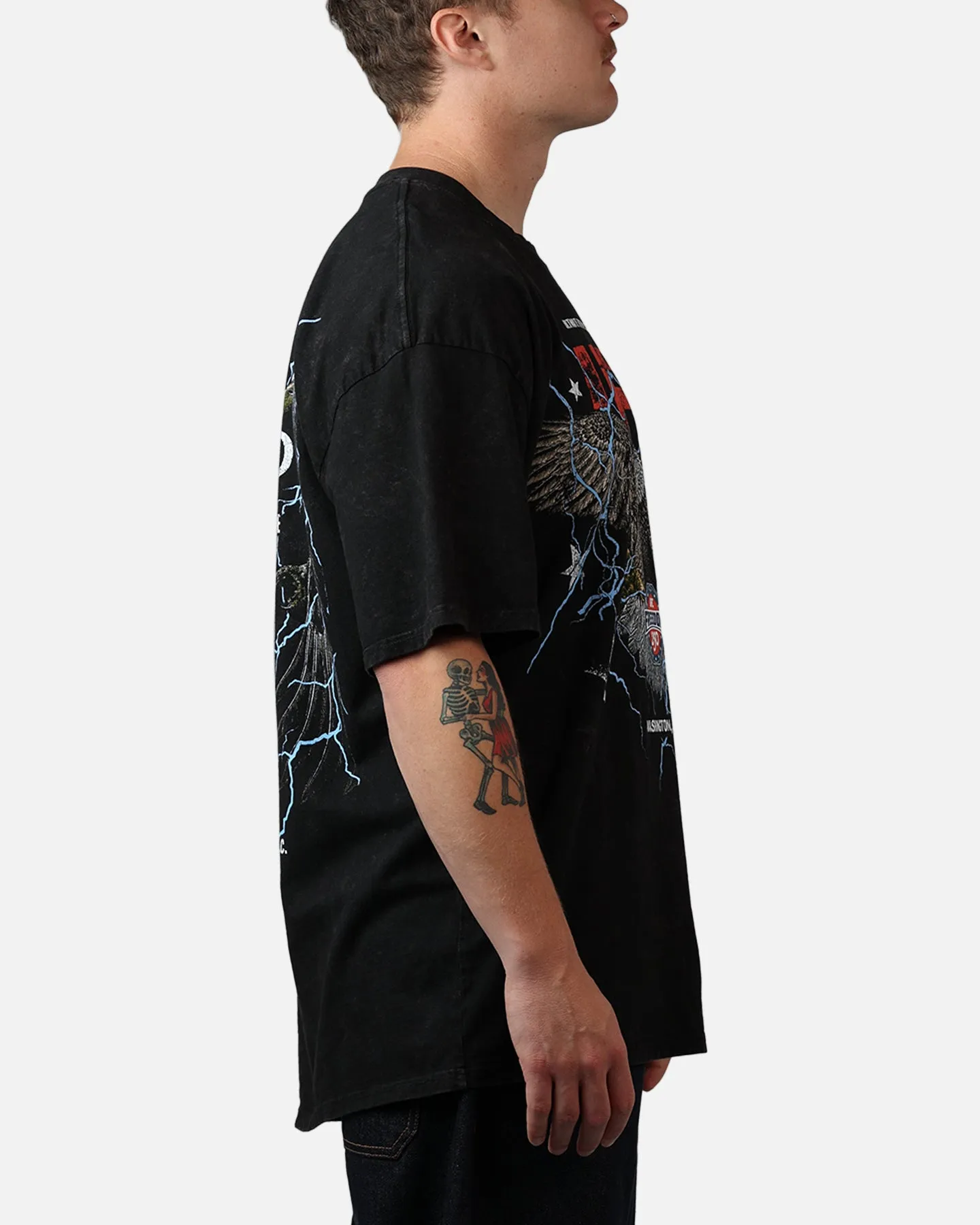 UFC By Culture Kings UFC 250 Freedom T-Shirt Black Acidwash sold by Culture Kings product image thumbnail 5