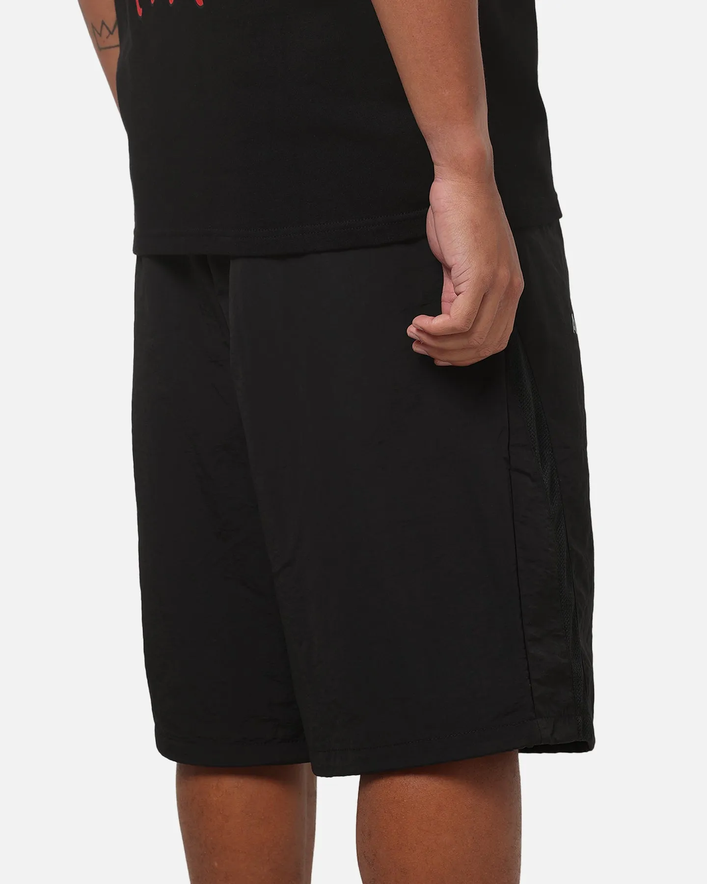 Saint Morta Athltc S2 Baggy Track Shorts Black sold by Culture Kings product image thumbnail 4