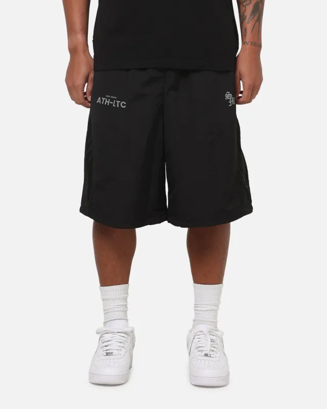 Saint Morta Athltc S2 Baggy Track Shorts Black made by Culture Kings