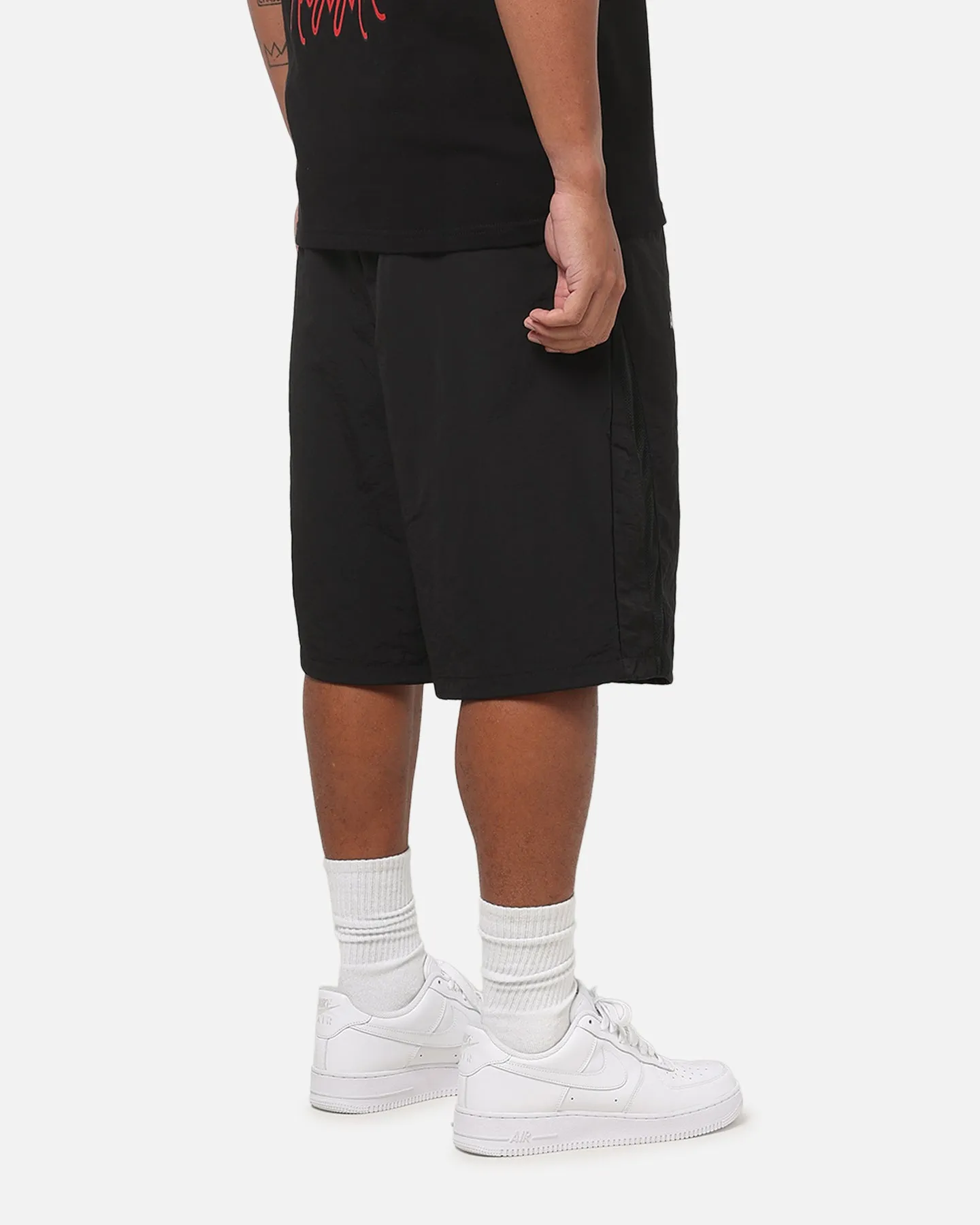 Saint Morta Athltc S2 Baggy Track Shorts Black sold by Culture Kings product image thumbnail 5