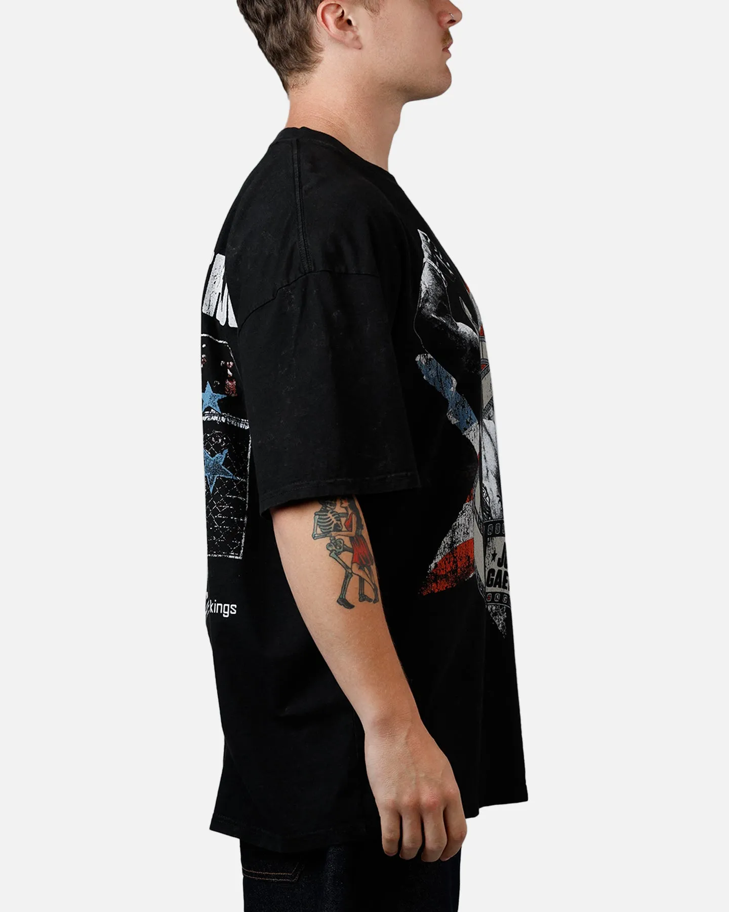 UFC By Culture Kings UFC 250 Justin Gaethje T-Shirt Black Acidwash sold by Culture Kings product image thumbnail 4