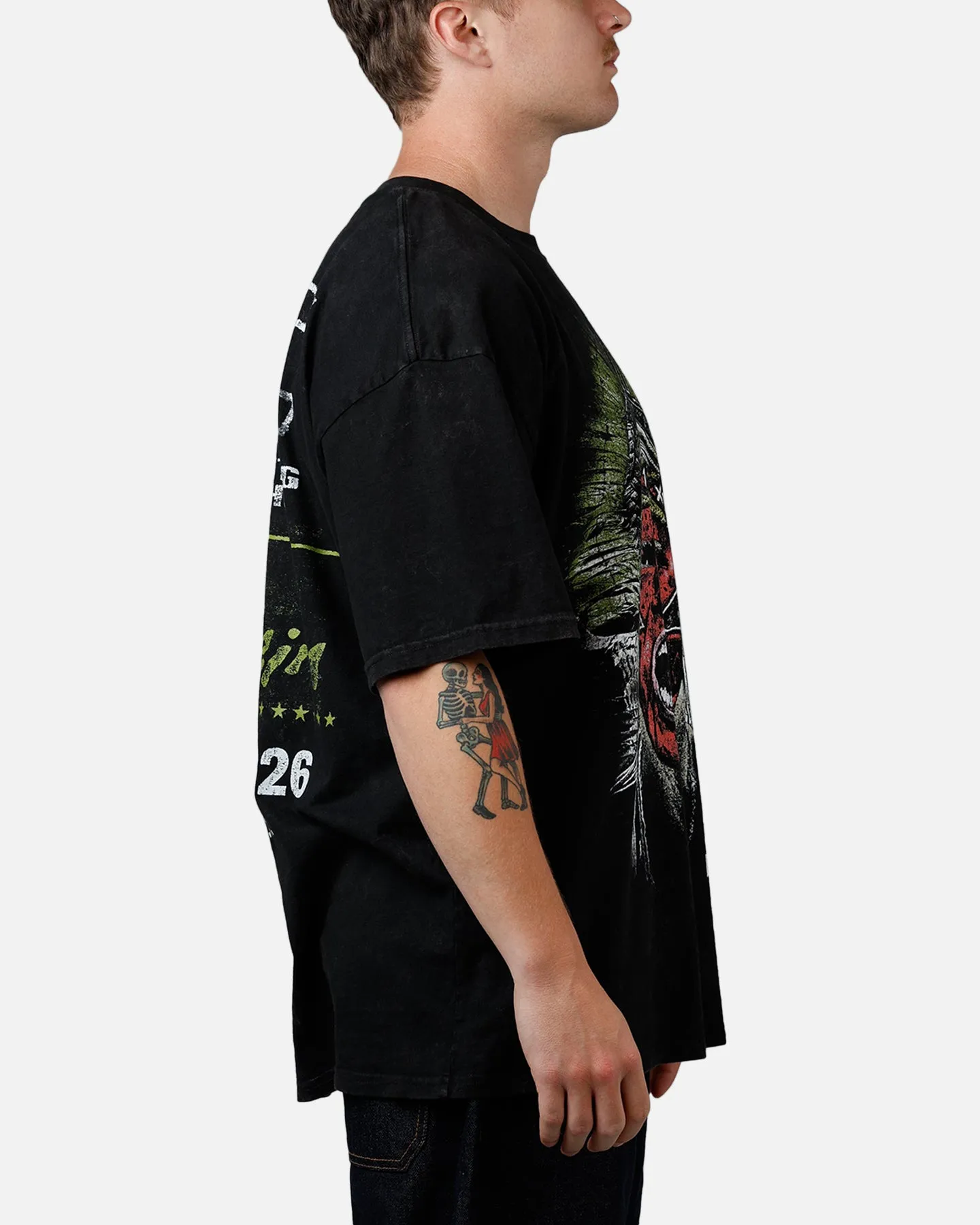 UFC By Culture Kings UFC 250 Alex Pereira T-Shirt Black Acidwash sold by Culture Kings product image thumbnail 4