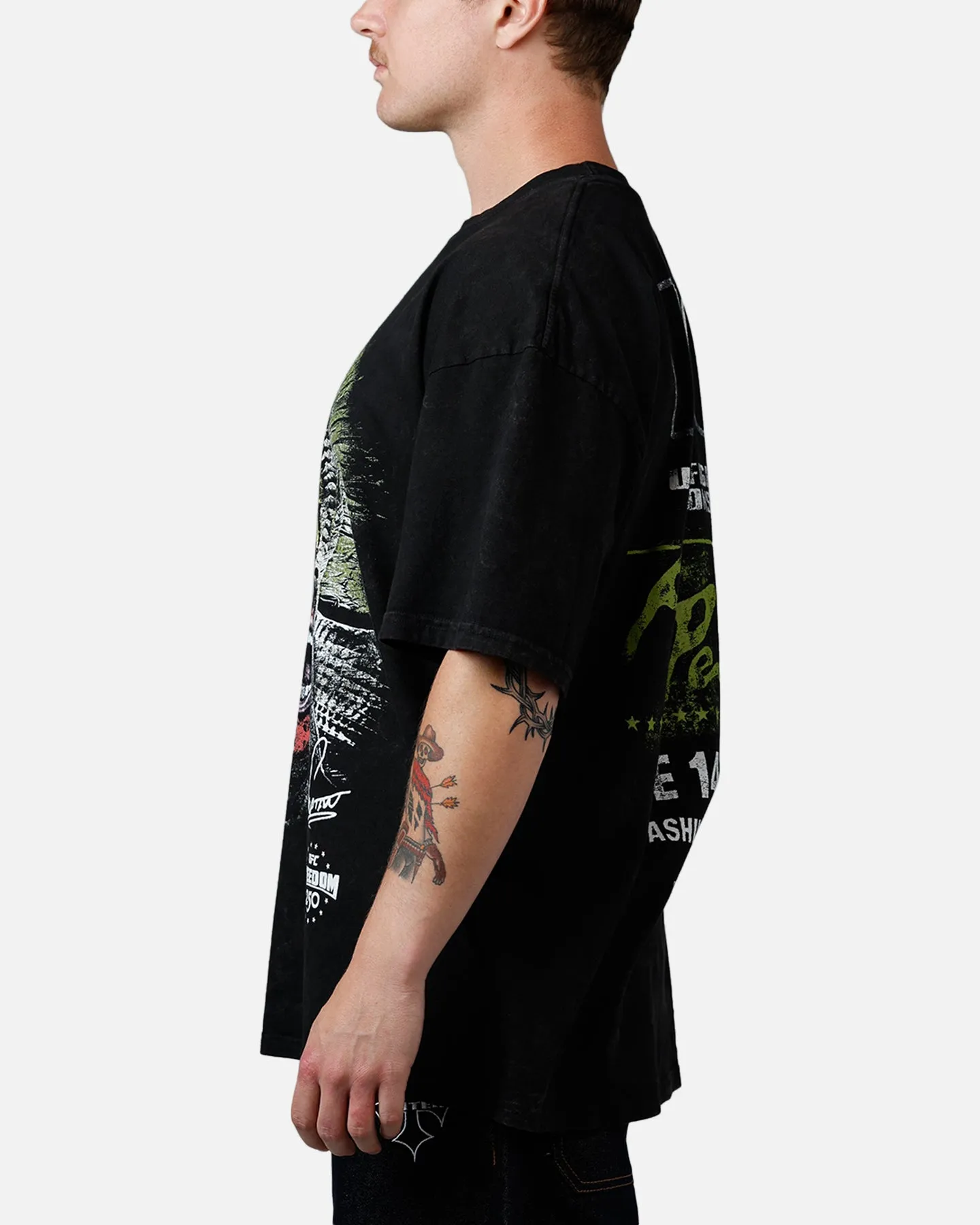 UFC By Culture Kings UFC 250 Alex Pereira T-Shirt Black Acidwash sold by Culture Kings product image thumbnail 5