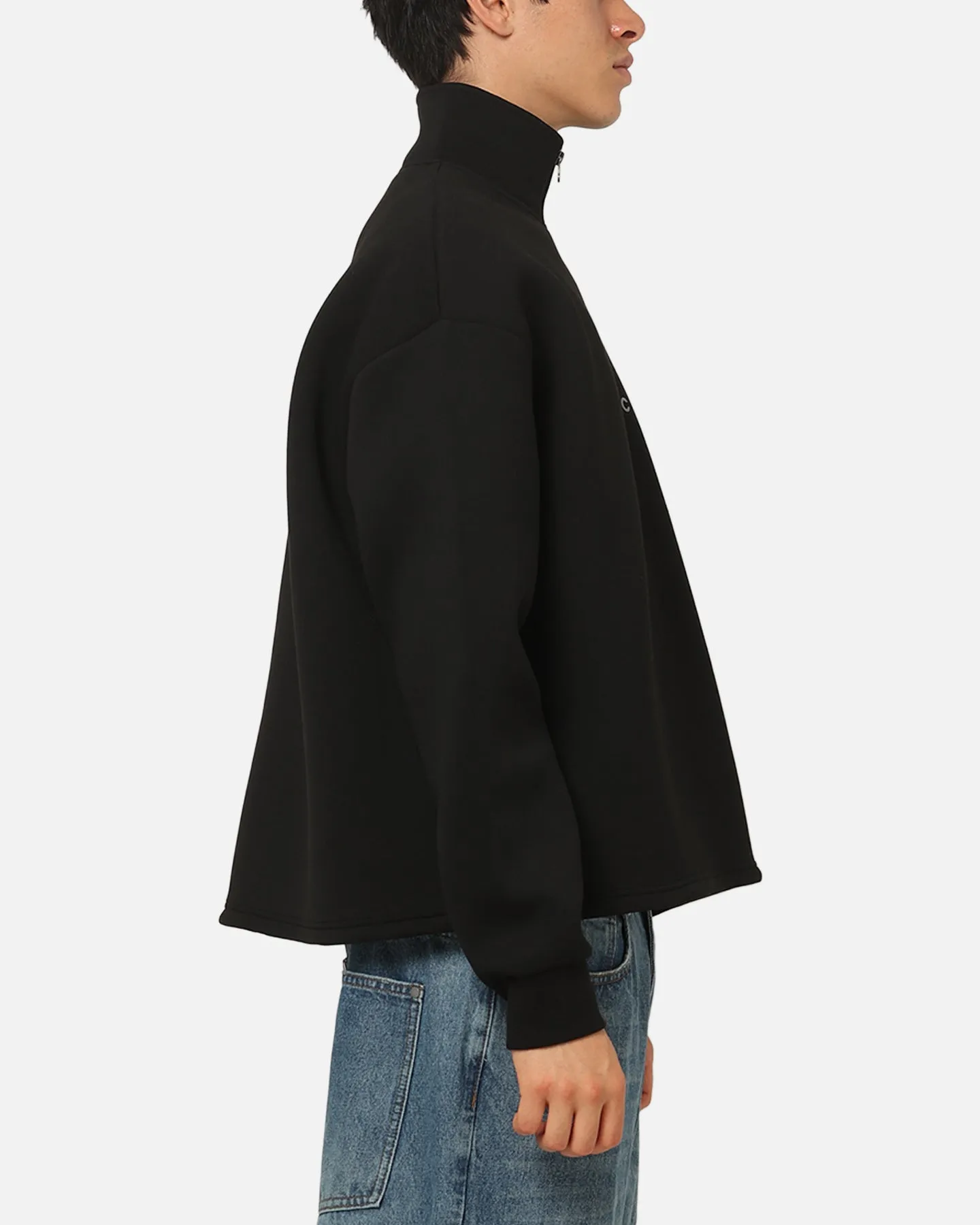 Saint Morta Athltc Quarter Zip Crewneck Black sold by Culture Kings product image thumbnail 4