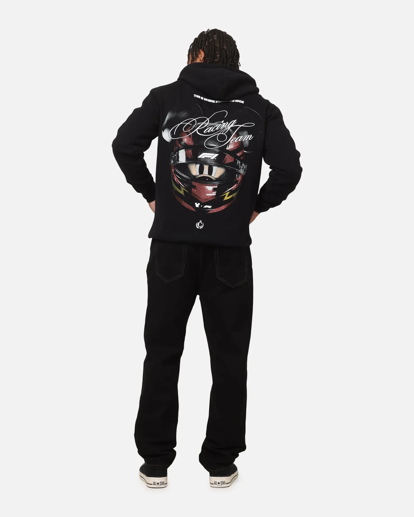 Culture Kings Disney x Formula 1® Mickey Helmet Hoodie Black sold by Culture Kings product image thumbnail 3