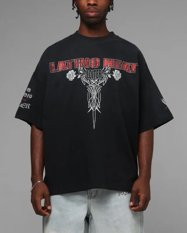 Loiter X WWE Eddie Guerrero Vintage T-Shirt Black made by Culture Kings
