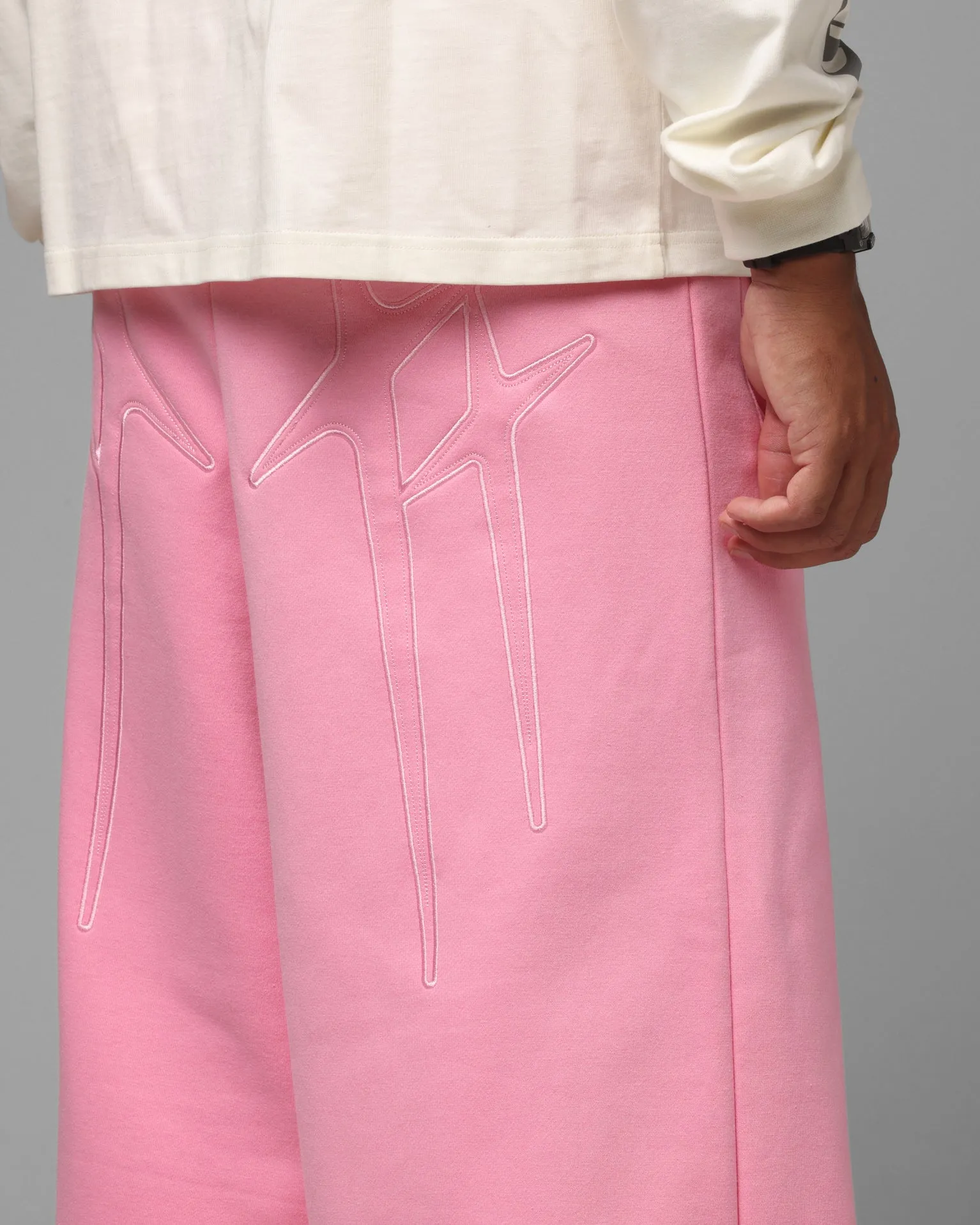 Loiter Weezy Ultra Wide Sweatpants Pink sold by Culture Kings product image thumbnail 4