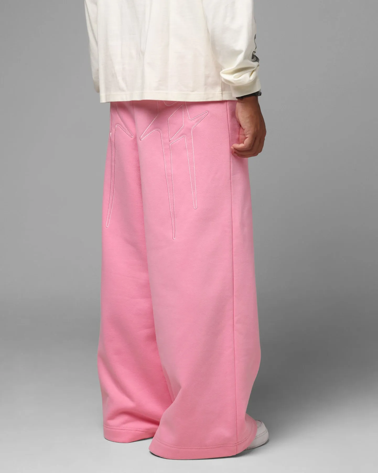 Loiter Weezy Ultra Wide Sweatpants Pink sold by Culture Kings product image thumbnail 5